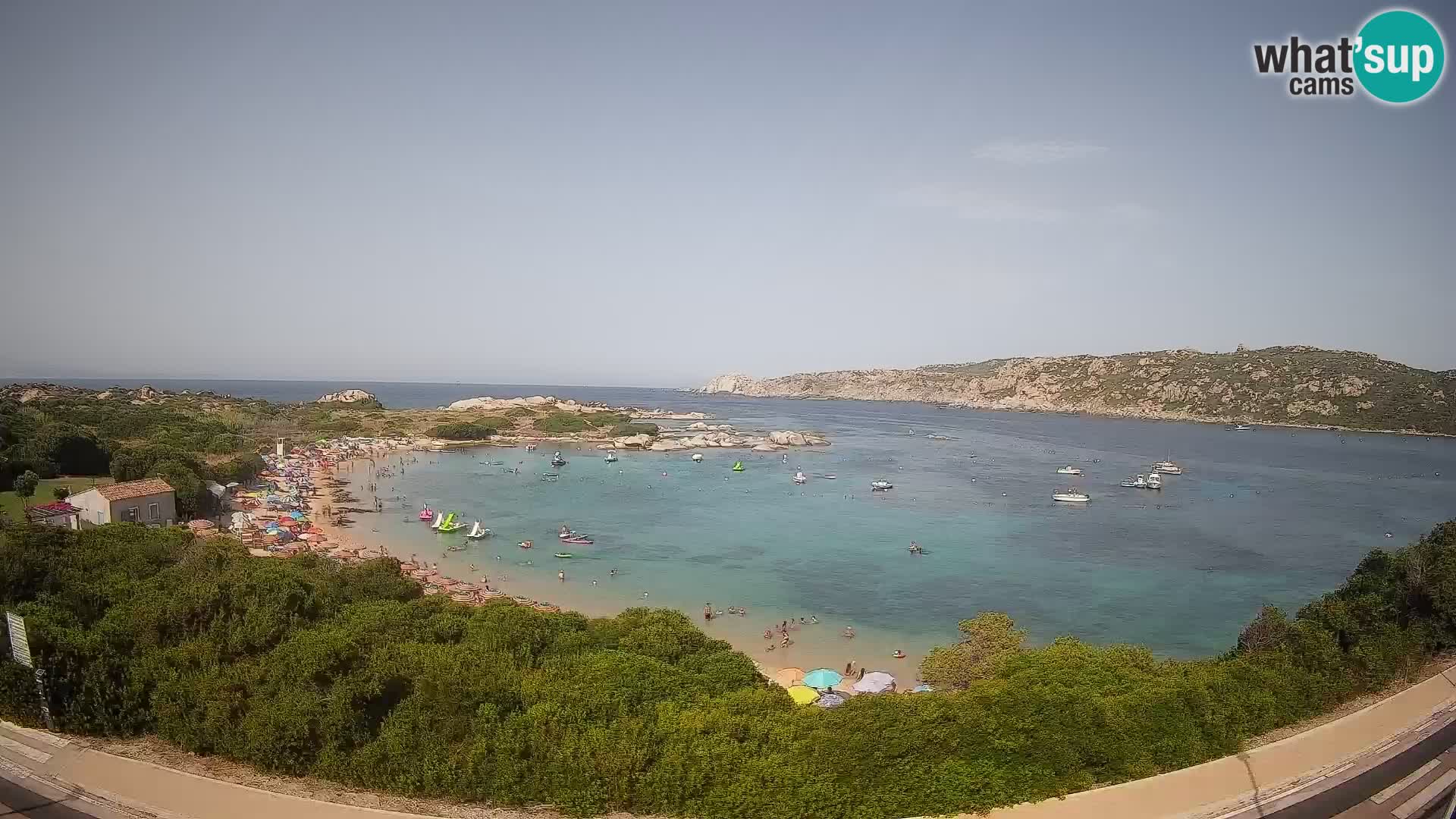 Webcam Rena di Levante – Vista live da Capo Testa