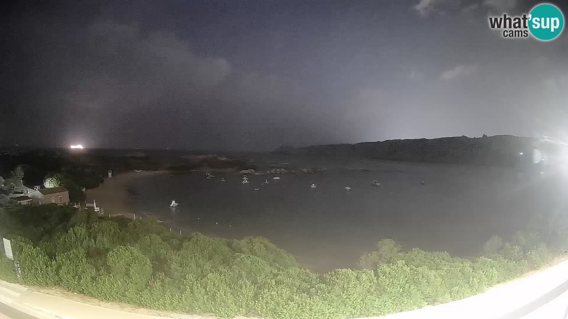 Spletna kamera Rena di Levante – Pogled v živo na Capo Testa