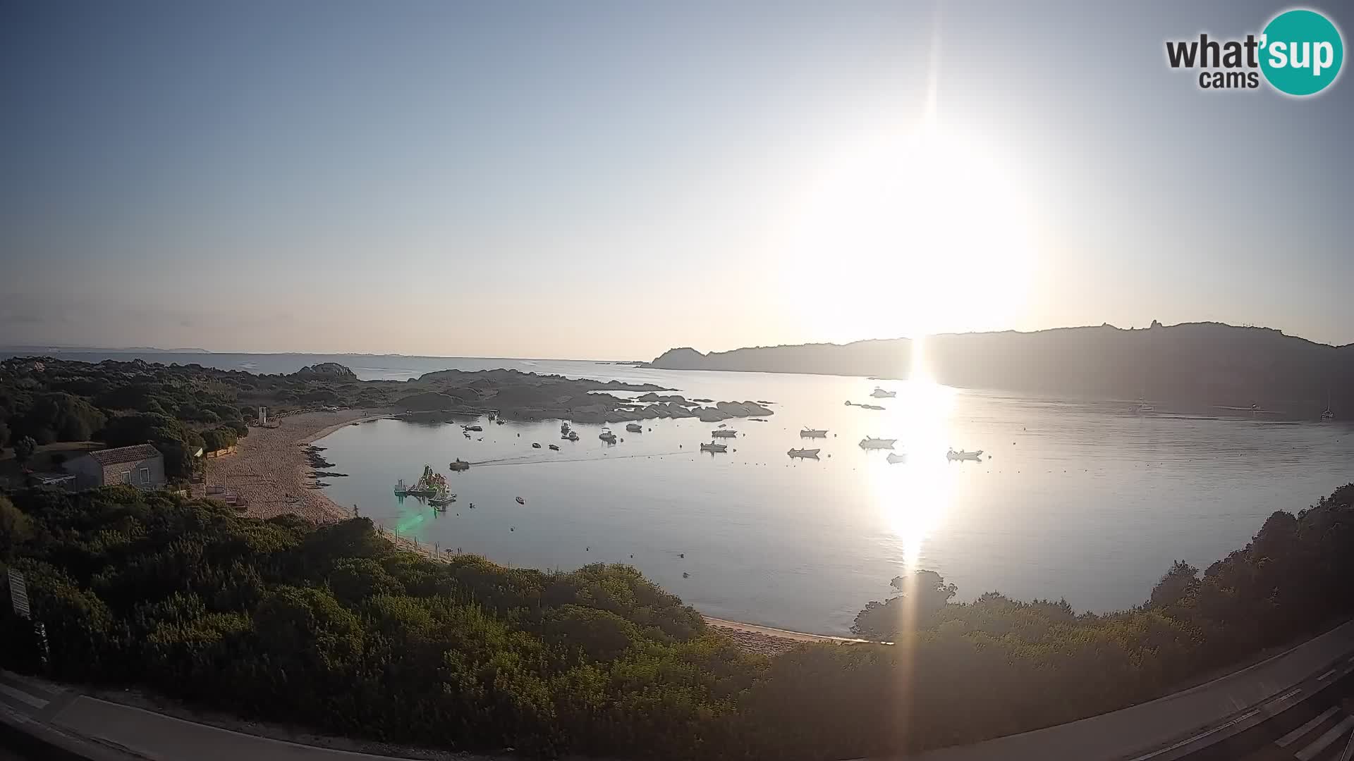 Webcam Rena di Levante – Live View from Capo Testa