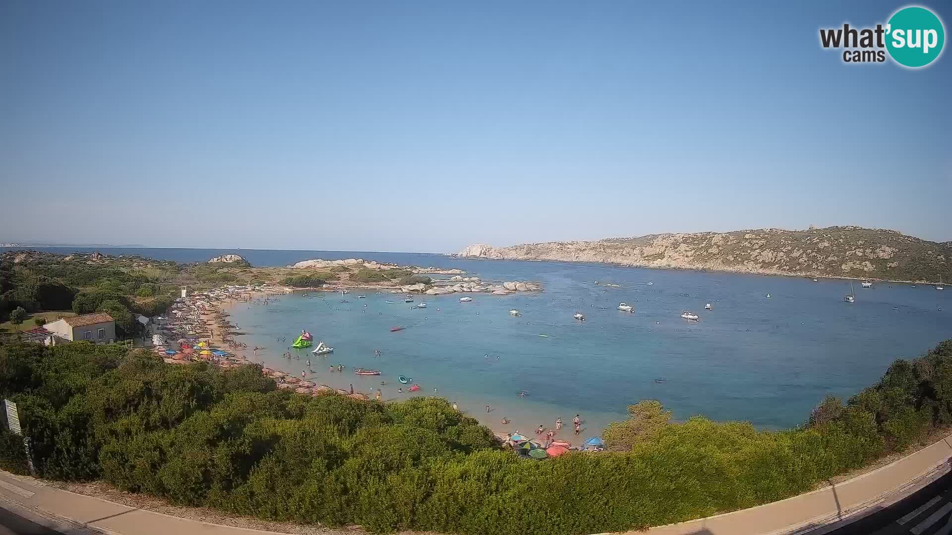 Webcam Rena di Levante – Vue en direct depuis Capo Testa