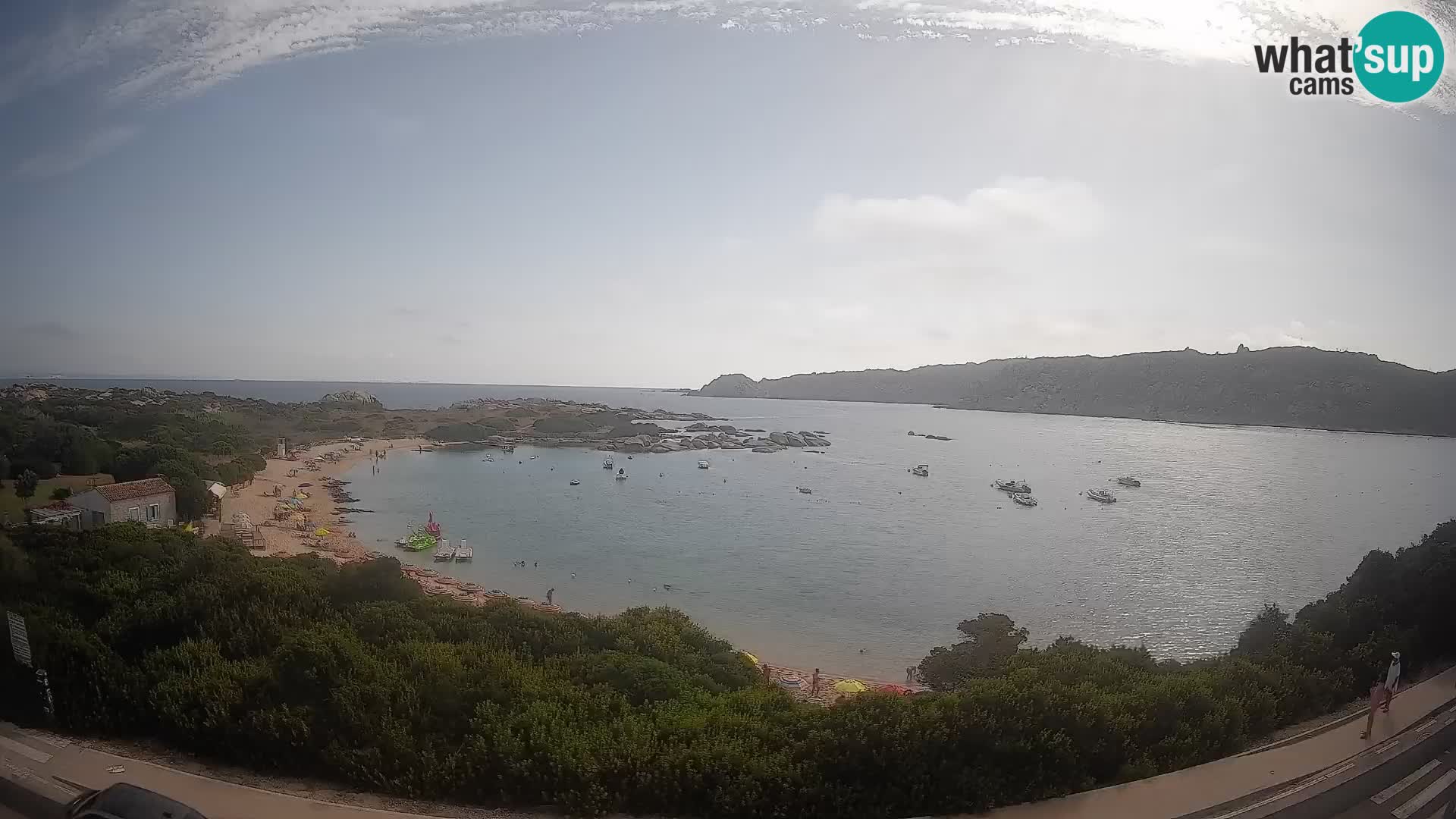 Webcam Rena di Levante – Live View from Capo Testa