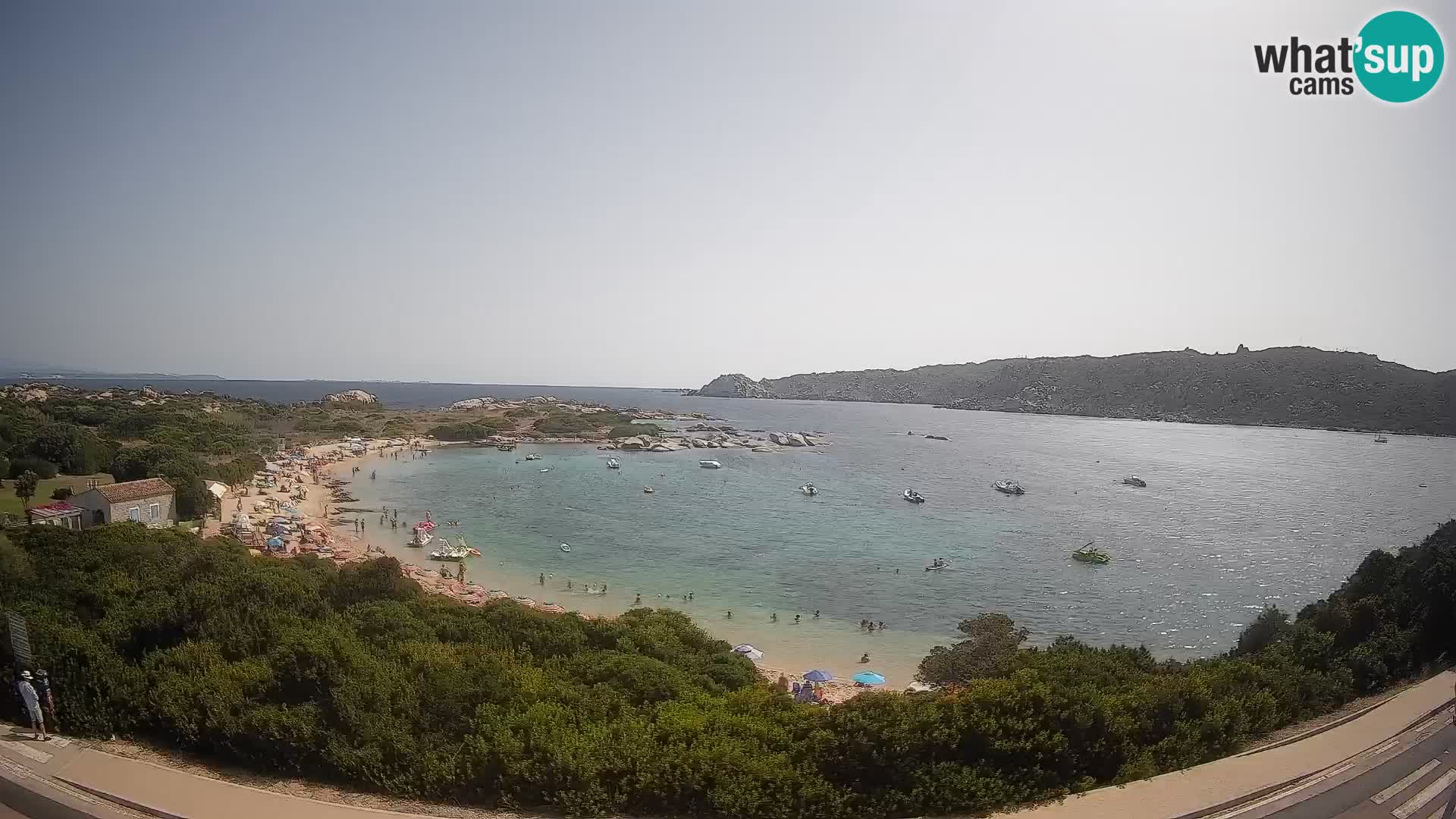 Web kamera Rena di Levante – Pogled uživo s Capo Testa
