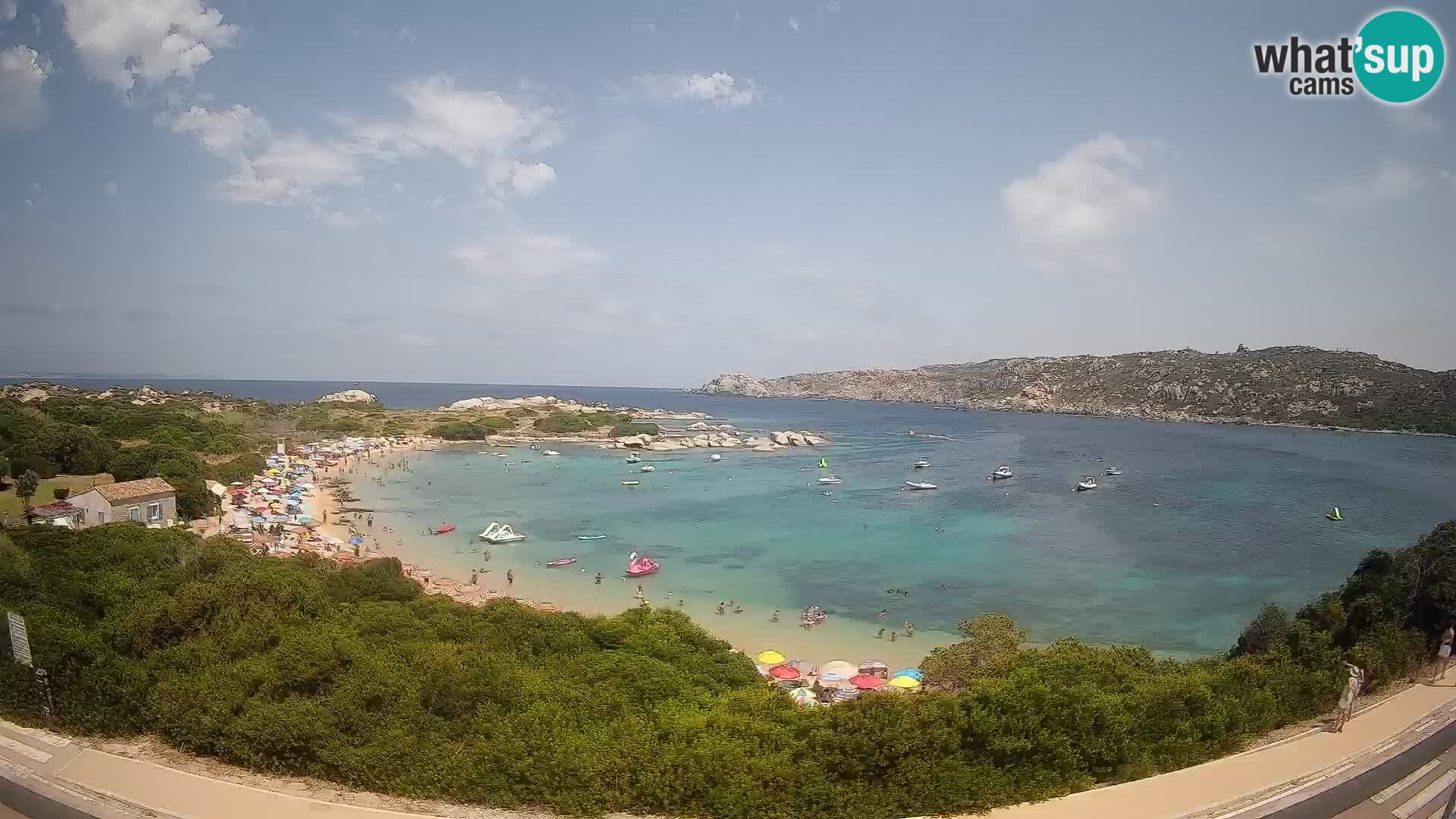 Webcam Rena di Levante – Vue en direct depuis Capo Testa