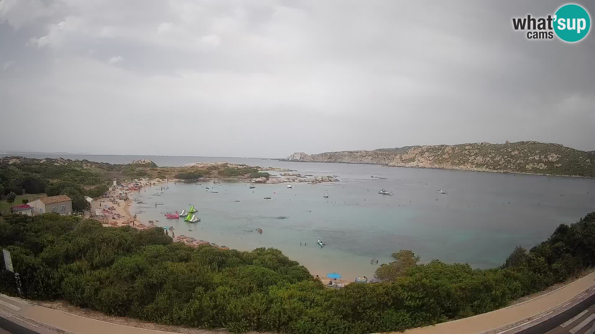 Spletna kamera Rena di Levante – Pogled v živo na Capo Testa