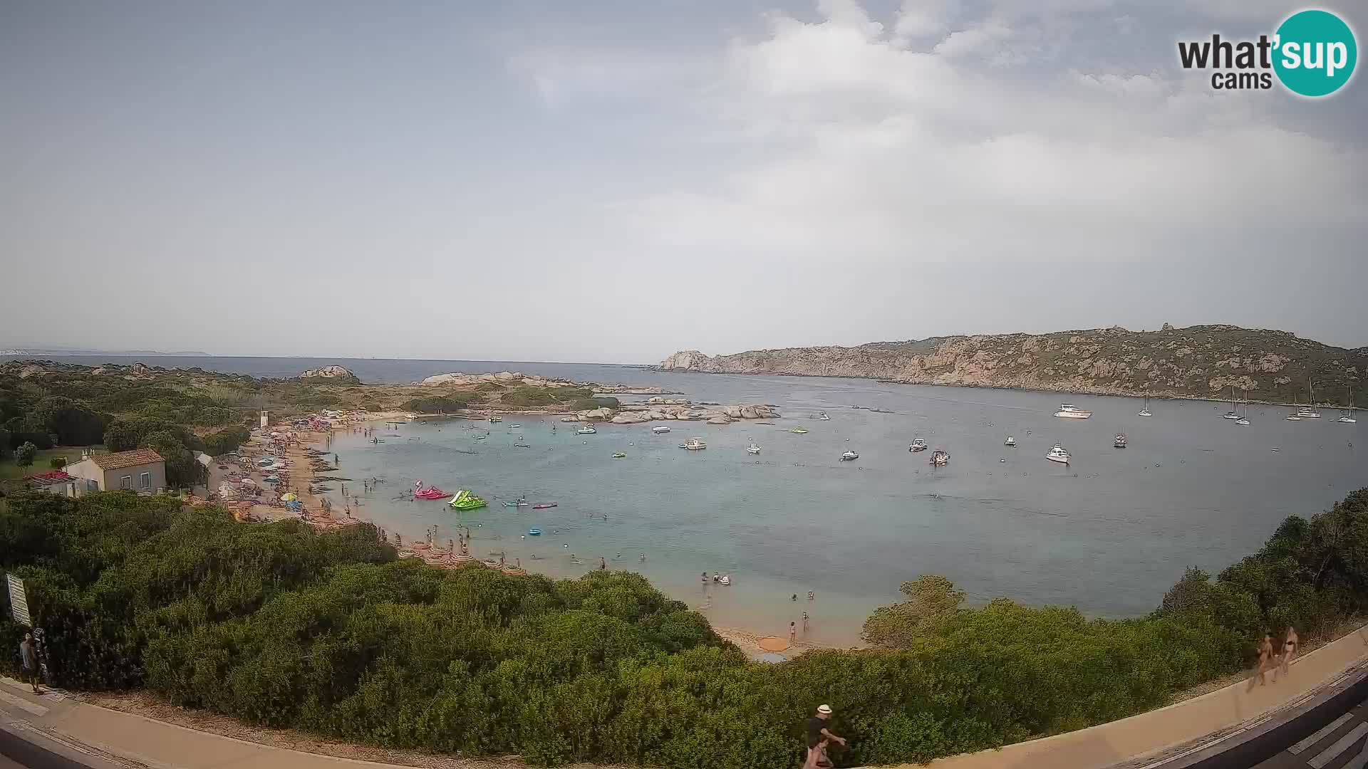 Webcam Rena di Levante – Live View from Capo Testa