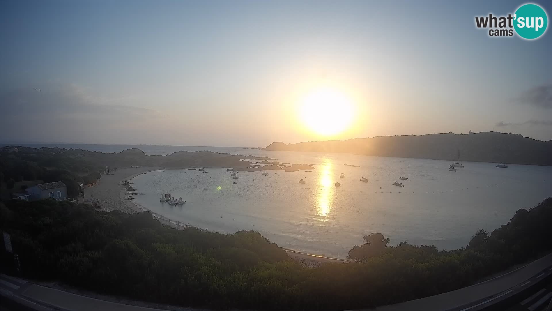 Webcam Rena di Levante – Live View from Capo Testa
