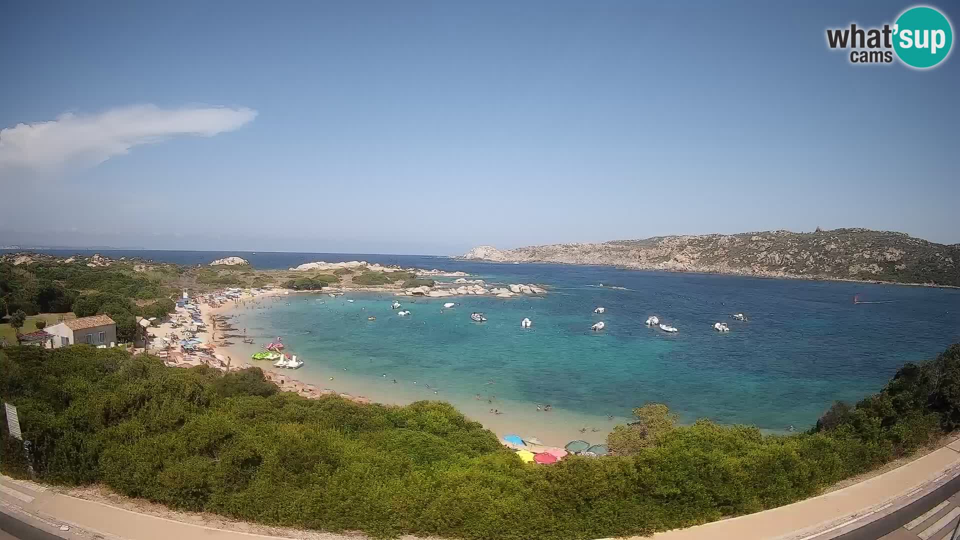 Webcam Rena di Levante – Vue en direct depuis Capo Testa