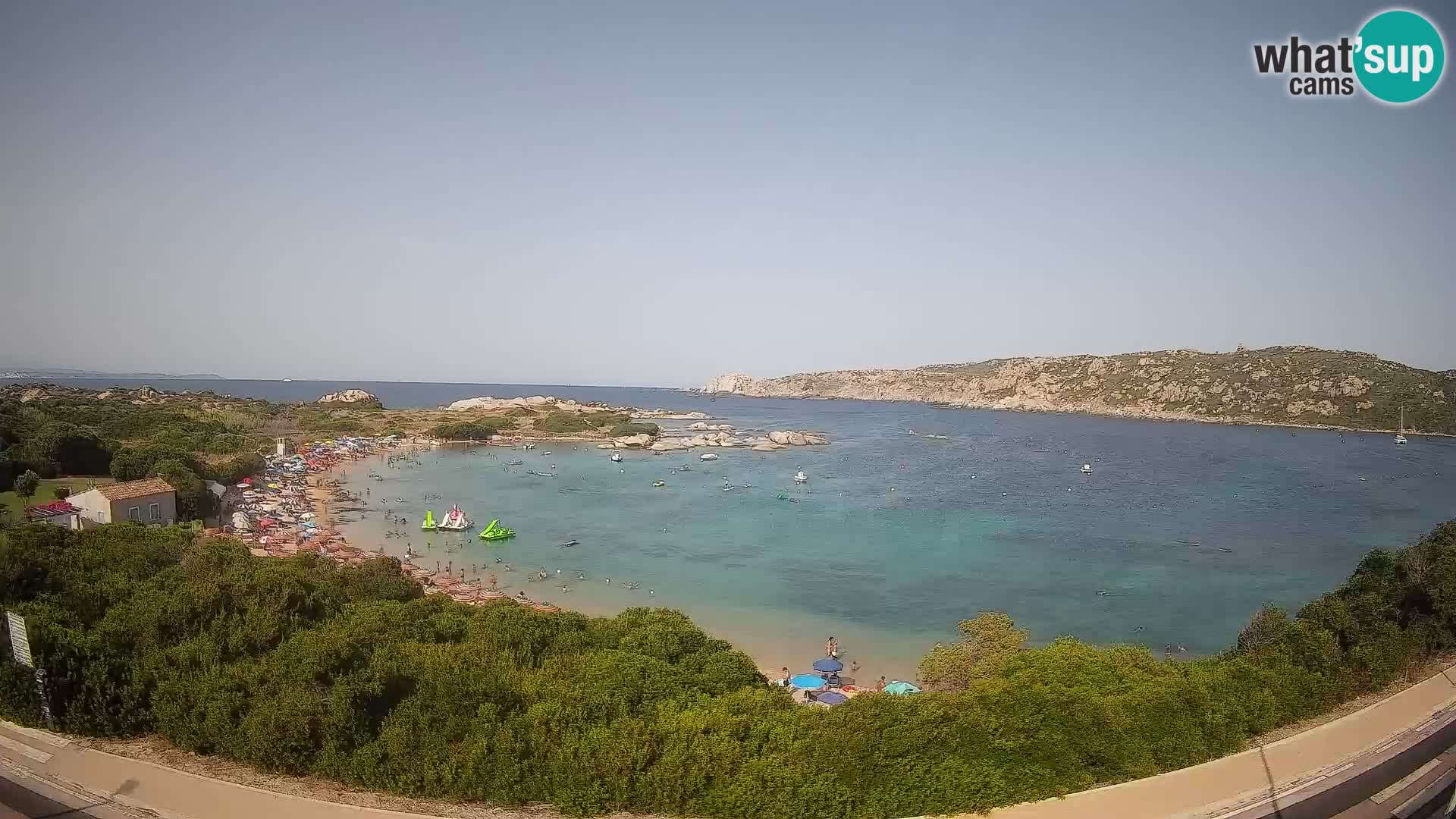 Webcam Rena di Levante – Vista en directo desde Capo Testa