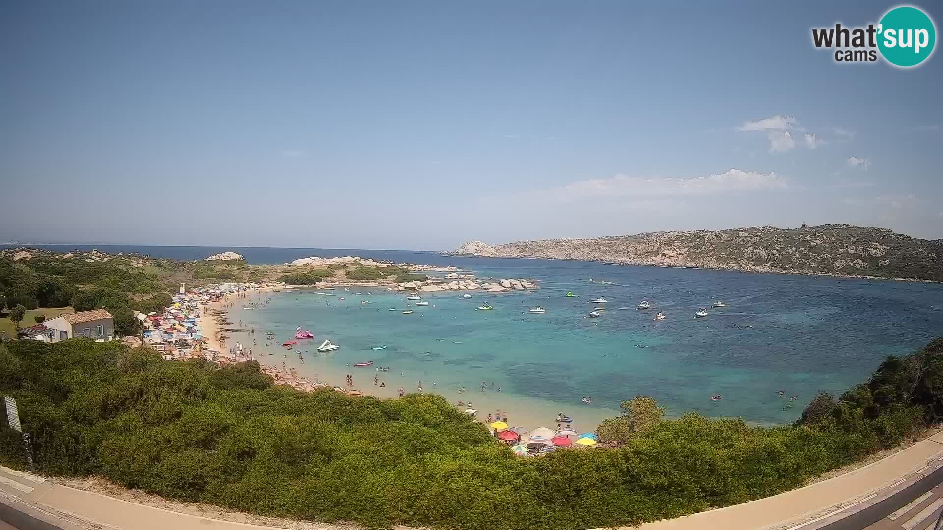 Spletna kamera Rena di Levante – Pogled v živo na Capo Testa