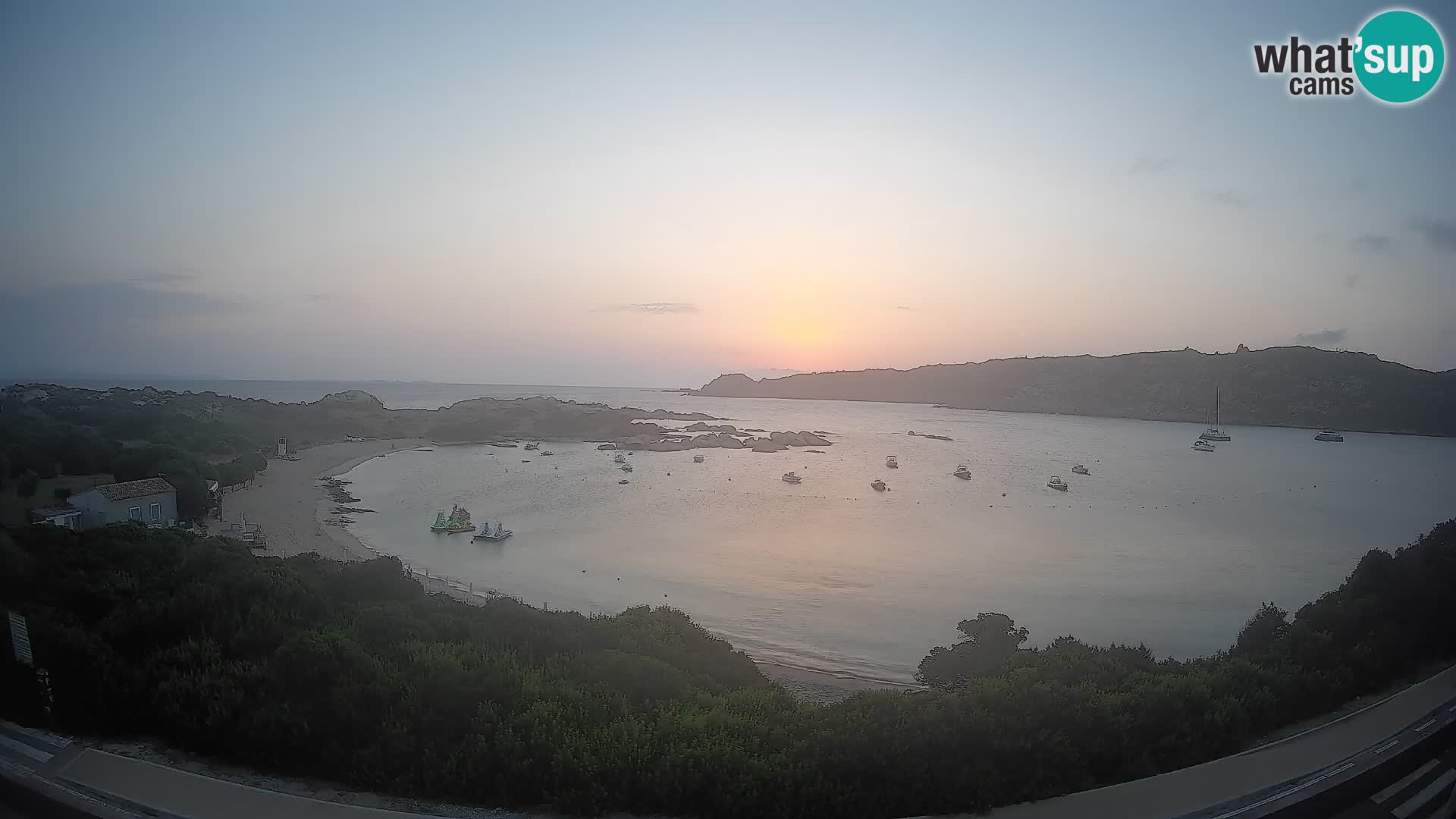 Webcam Rena di Levante – Live View from Capo Testa