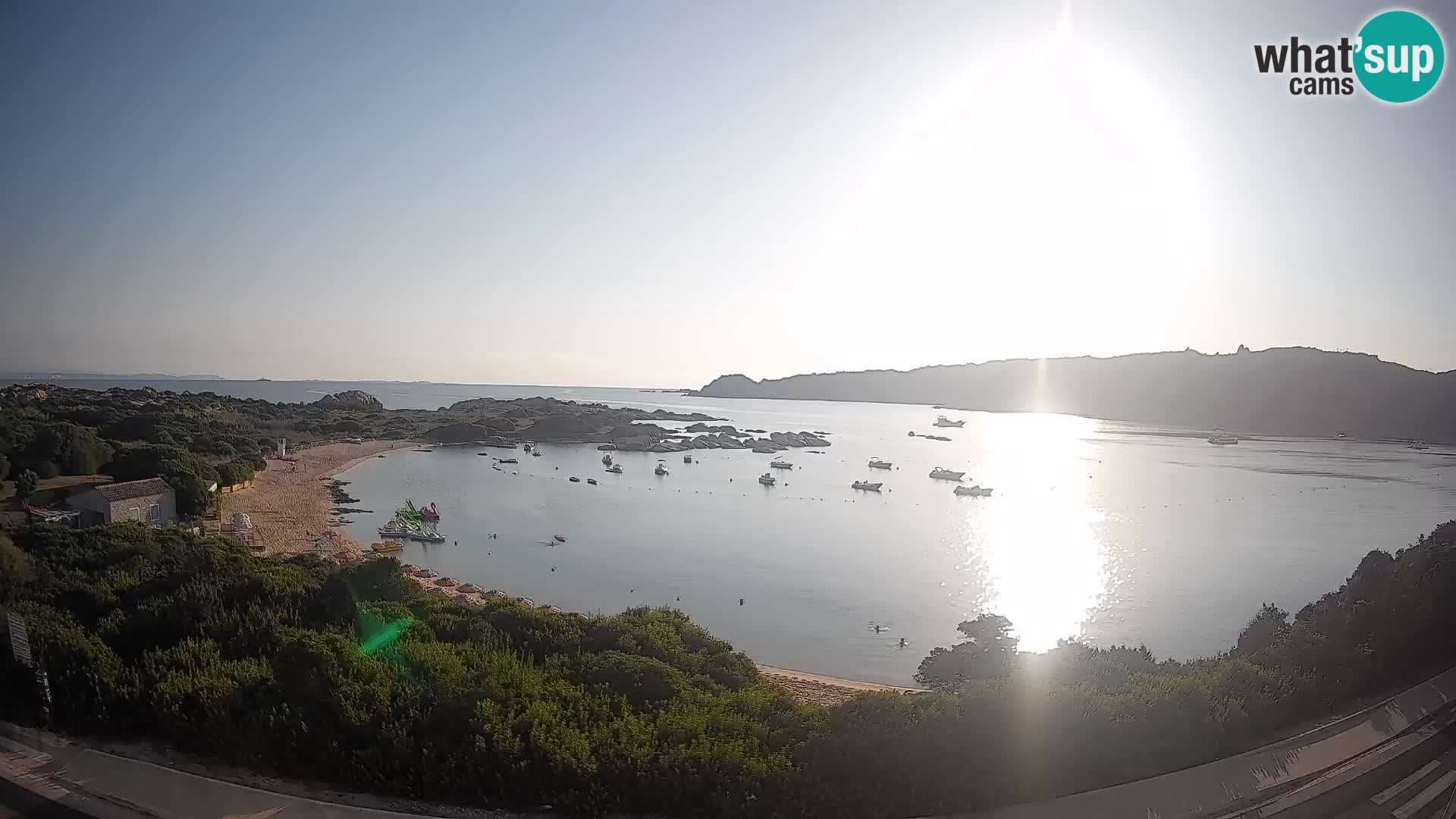 Webcam Rena di Levante – Live View from Capo Testa