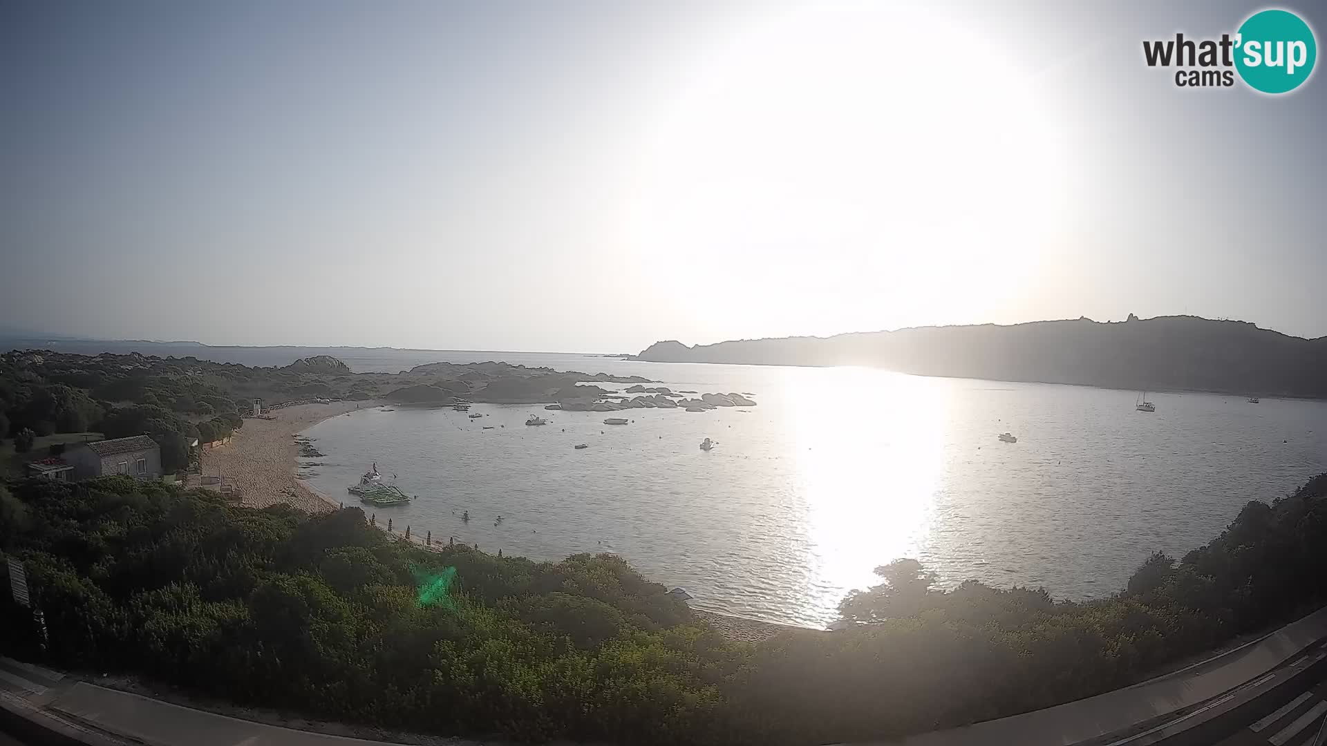Webcam Rena di Levante – Vista en directo desde Capo Testa