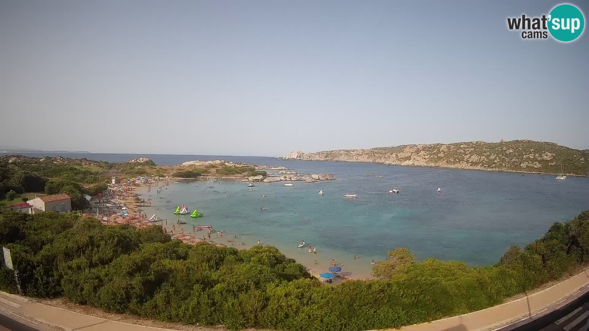Web kamera Rena di Levante – Pogled uživo s Capo Testa