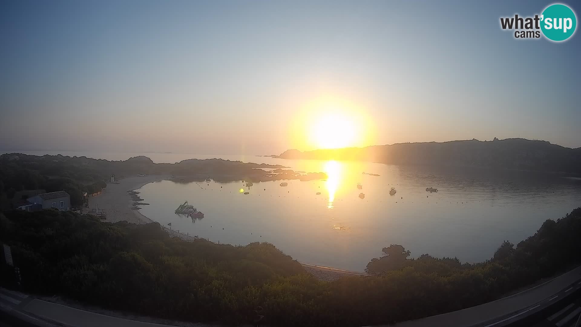 Webcam Rena di Levante – Live View from Capo Testa