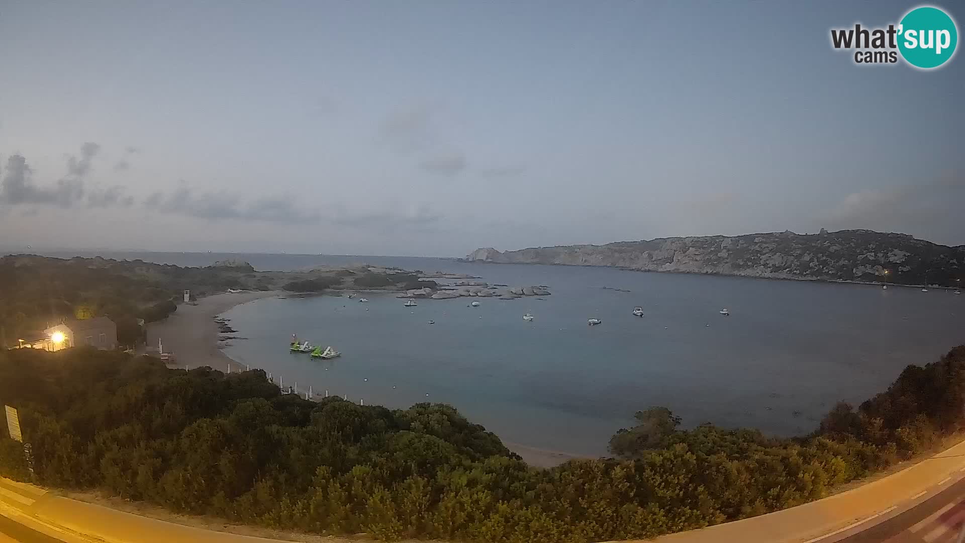 Web kamera Rena di Levante – Pogled uživo s Capo Testa