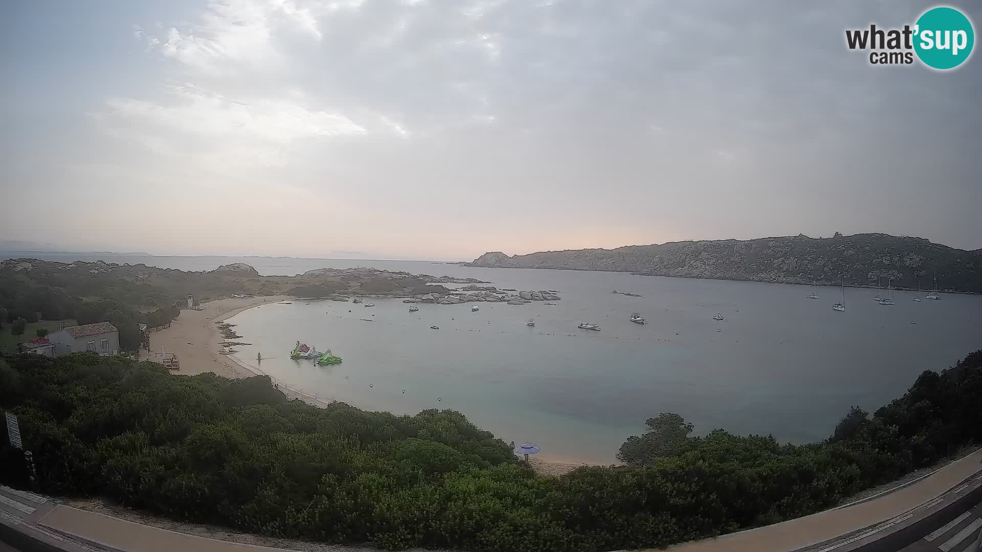 Spletna kamera Rena di Levante – Pogled v živo na Capo Testa