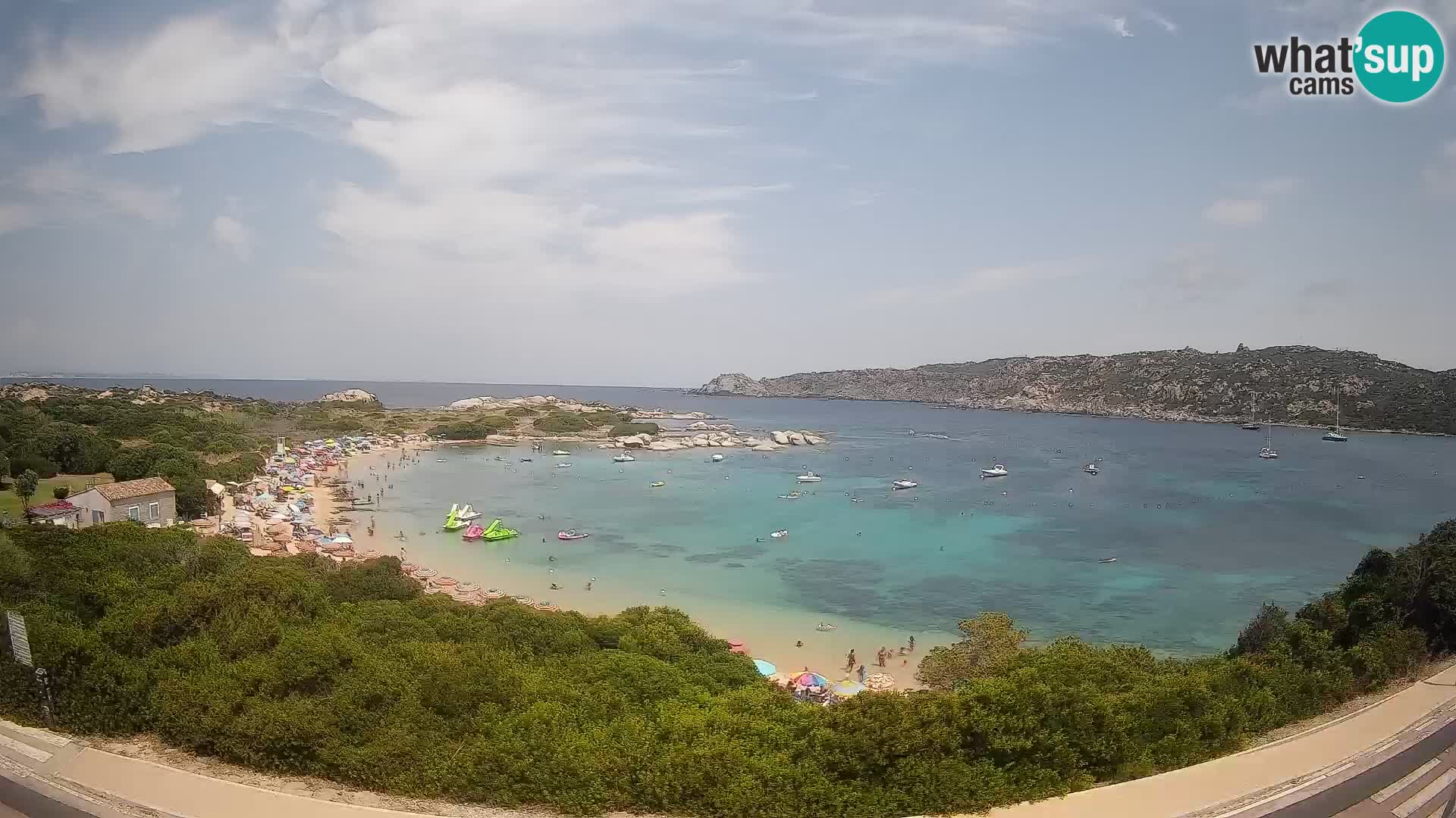 Webcam Rena di Levante – Vista live da Capo Testa