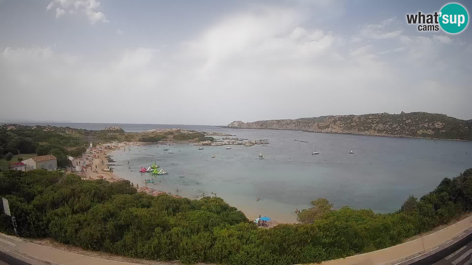 Webcam Rena di Levante – Vue en direct depuis Capo Testa