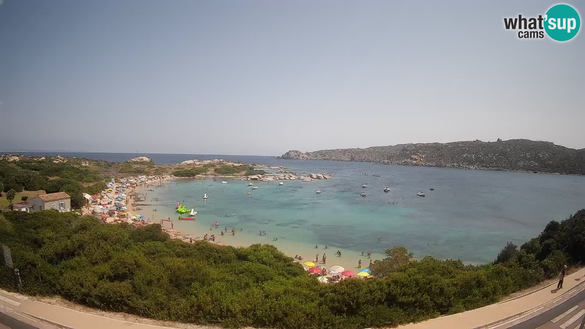 Webcam Rena di Levante – Live View from Capo Testa