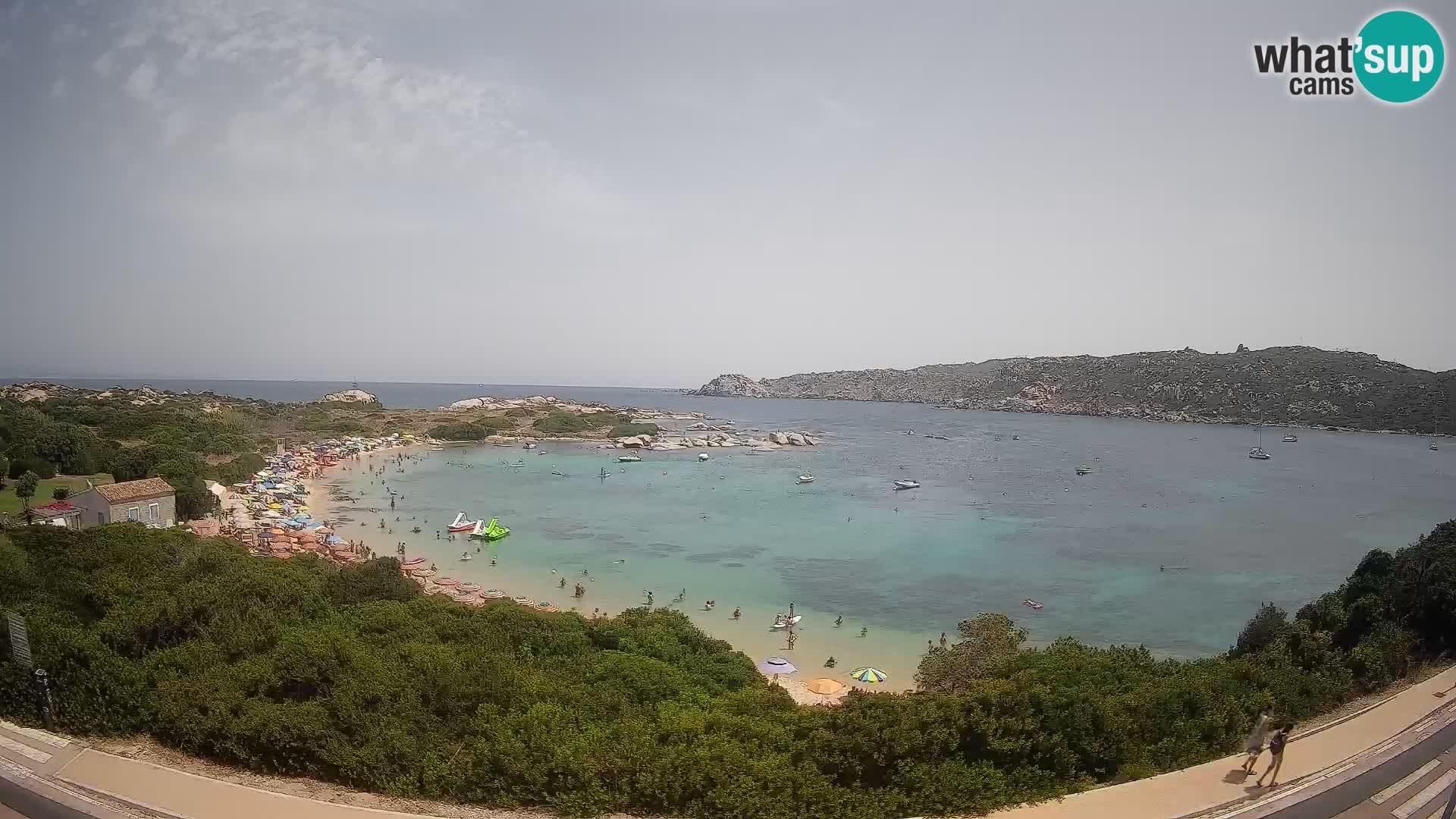 Webcam Rena di Levante – Live View from Capo Testa