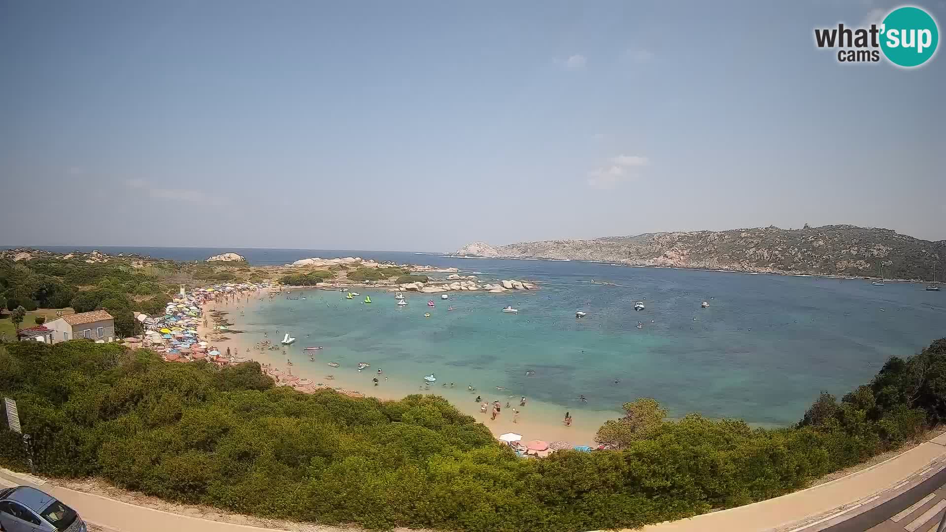 Webcam Rena di Levante – Live View from Capo Testa