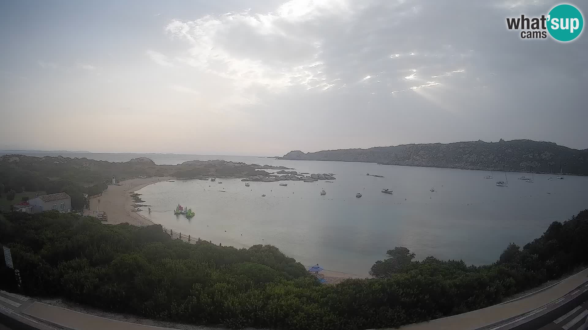 Webcam Rena di Levante – Vue en direct depuis Capo Testa