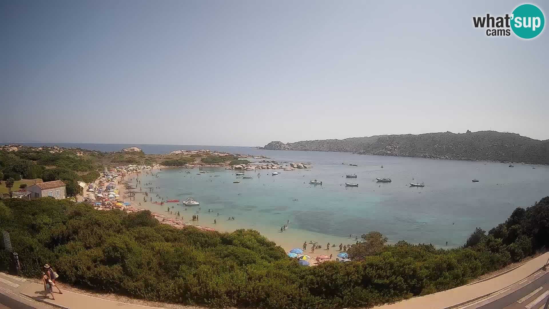 Webcam Rena di Levante – Live View from Capo Testa