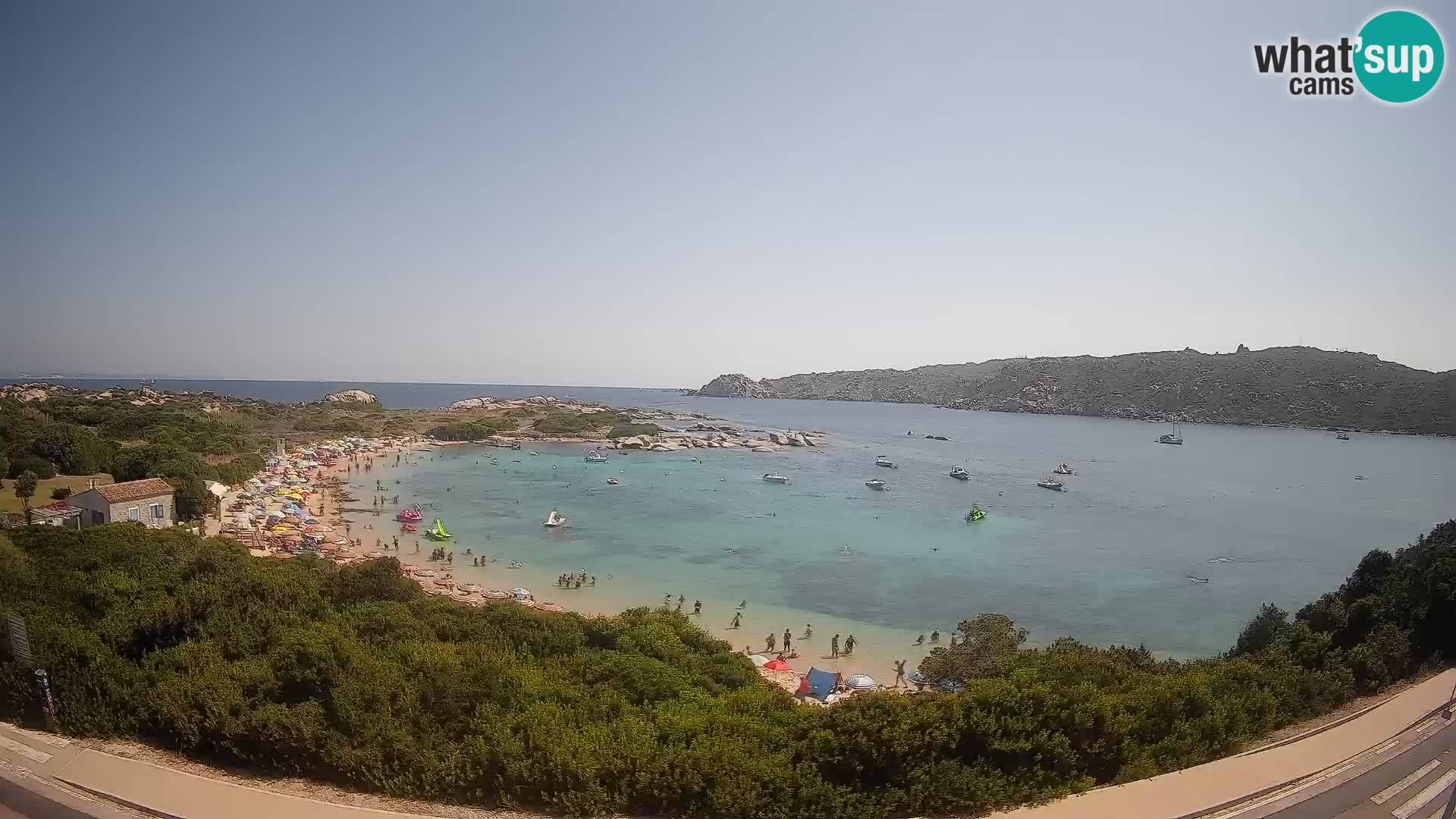 Web kamera Rena di Levante – Pogled uživo s Capo Testa