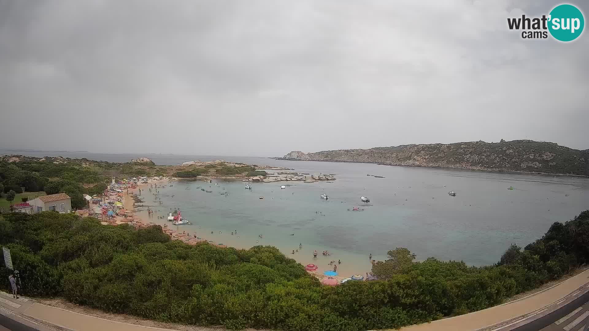 Web kamera Rena di Levante – Pogled uživo s Capo Testa