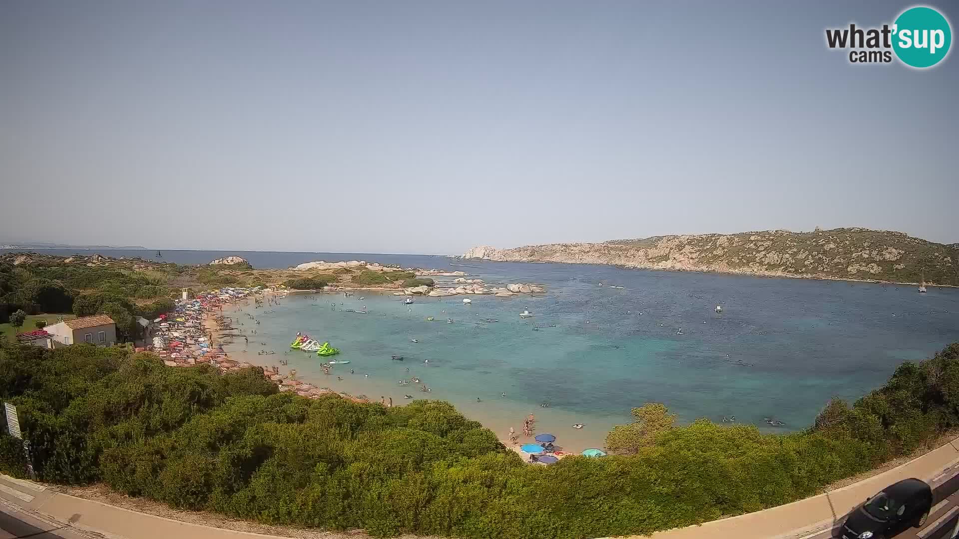 Webcam Rena di Levante – Vista live da Capo Testa