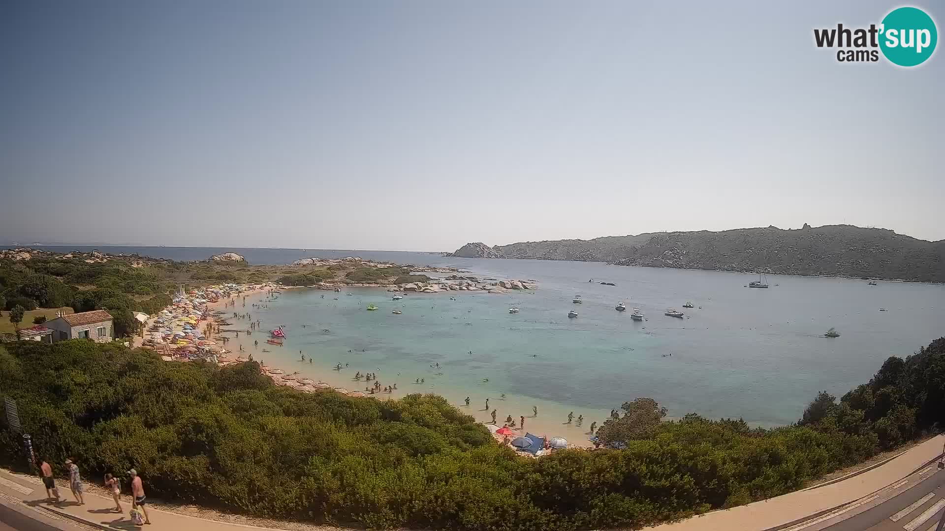 Spletna kamera Rena di Levante – Pogled v živo na Capo Testa