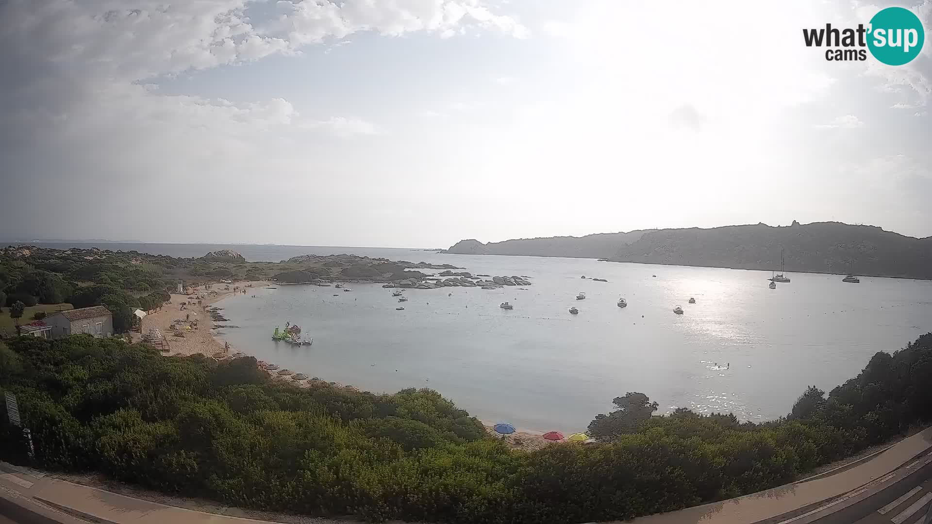 Webcam Rena di Levante – Live View from Capo Testa