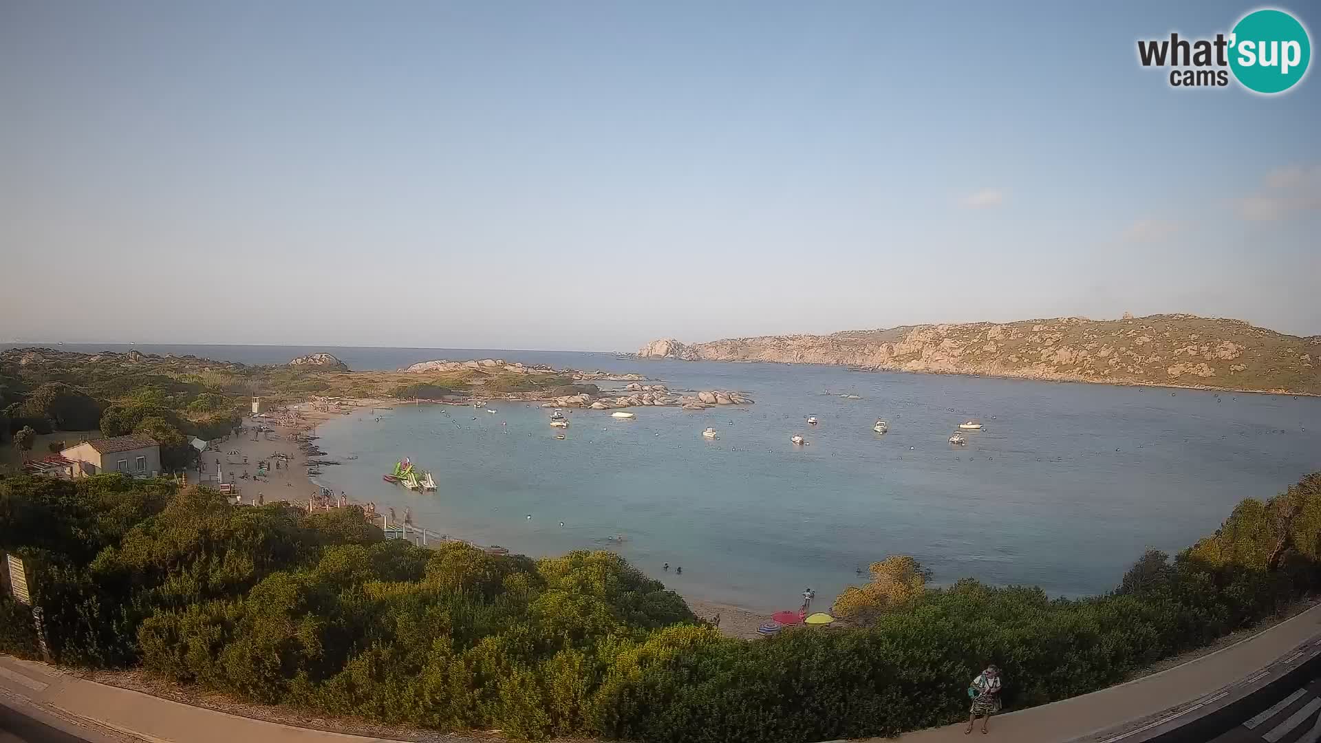 Spletna kamera Rena di Levante – Pogled v živo na Capo Testa