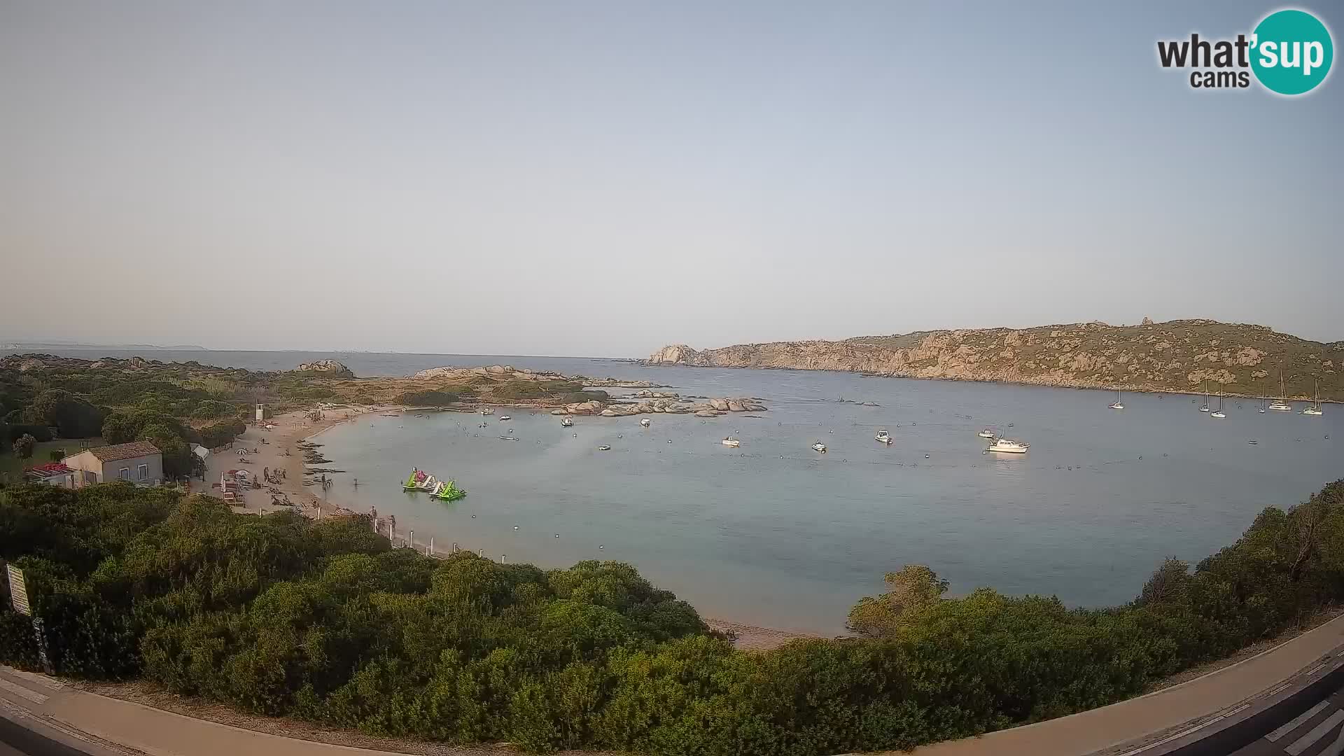 Spletna kamera Rena di Levante – Pogled v živo na Capo Testa