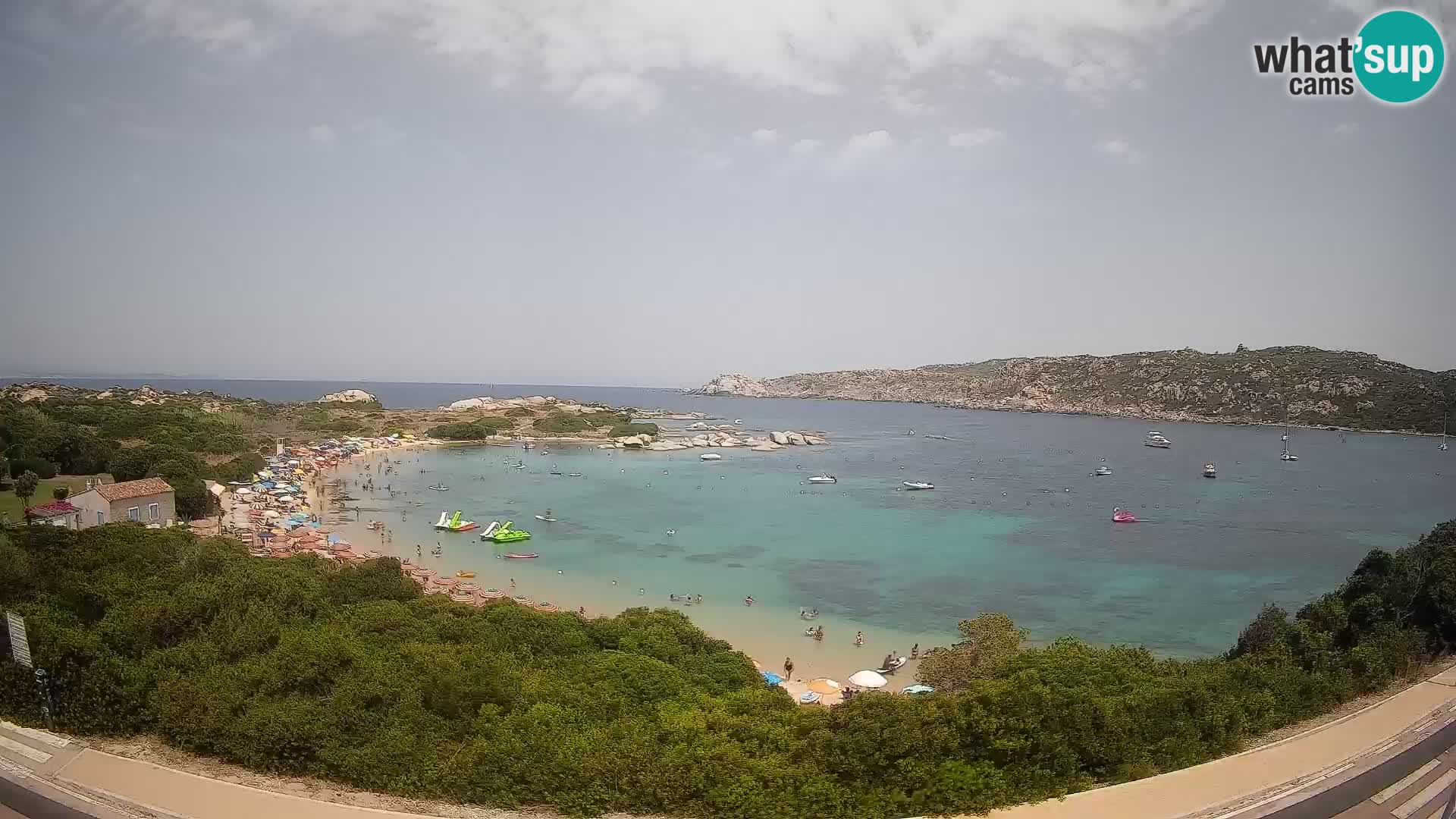 Spletna kamera Rena di Levante – Pogled v živo na Capo Testa