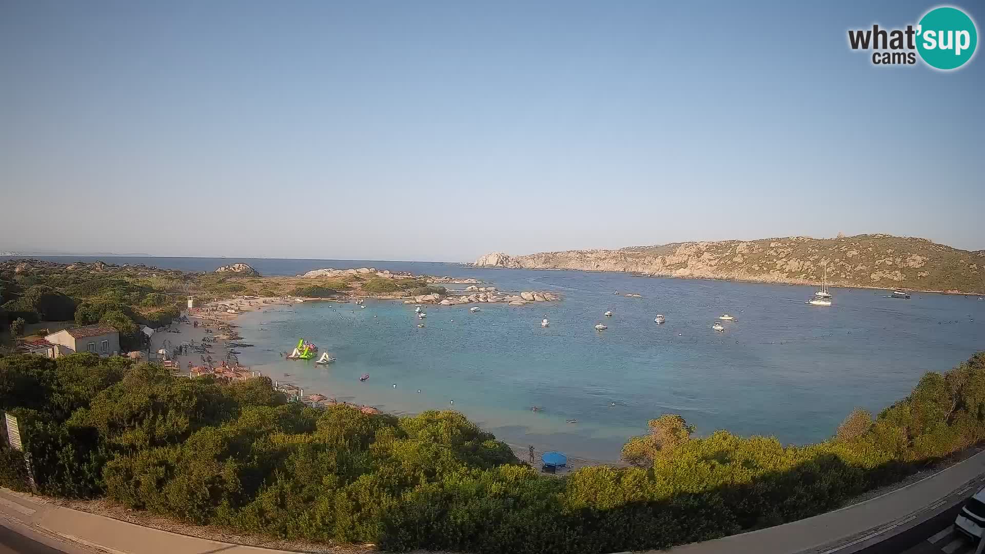 Webcam Rena di Levante – Vue en direct depuis Capo Testa