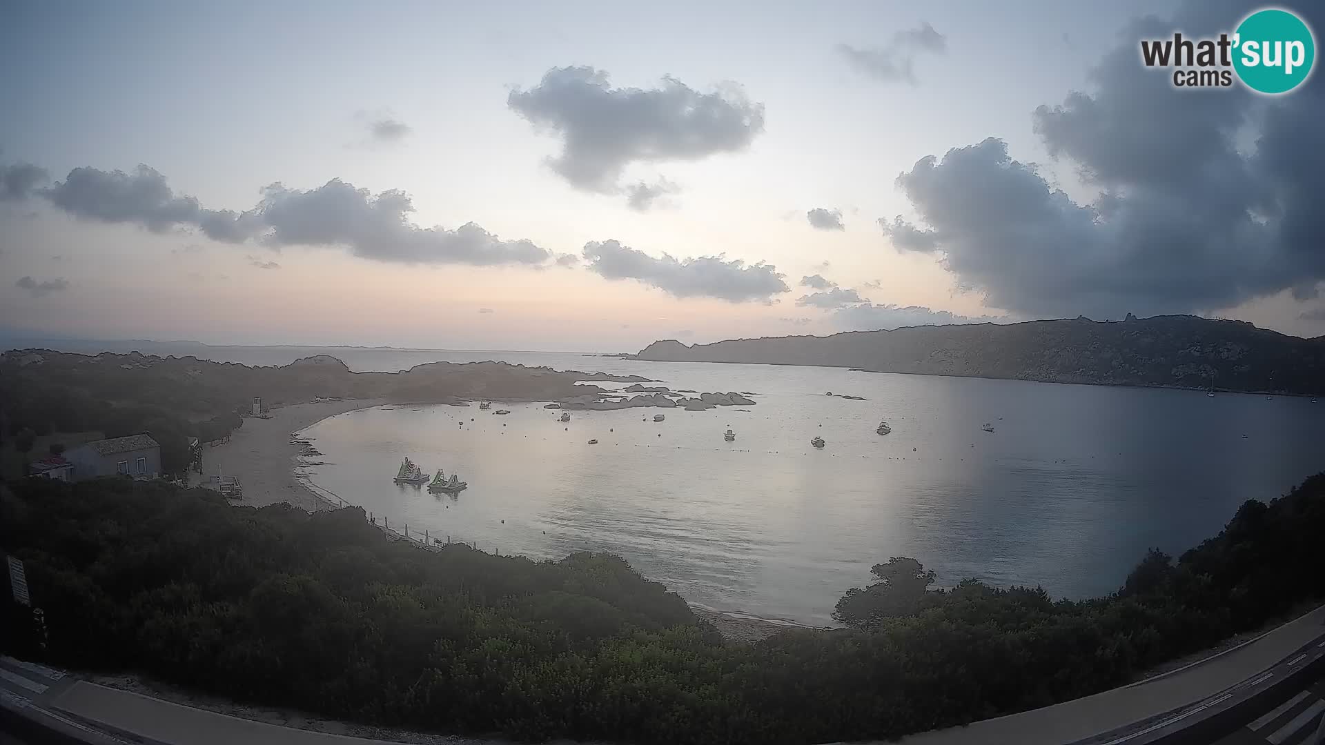 Webcam Rena di Levante – Live View from Capo Testa