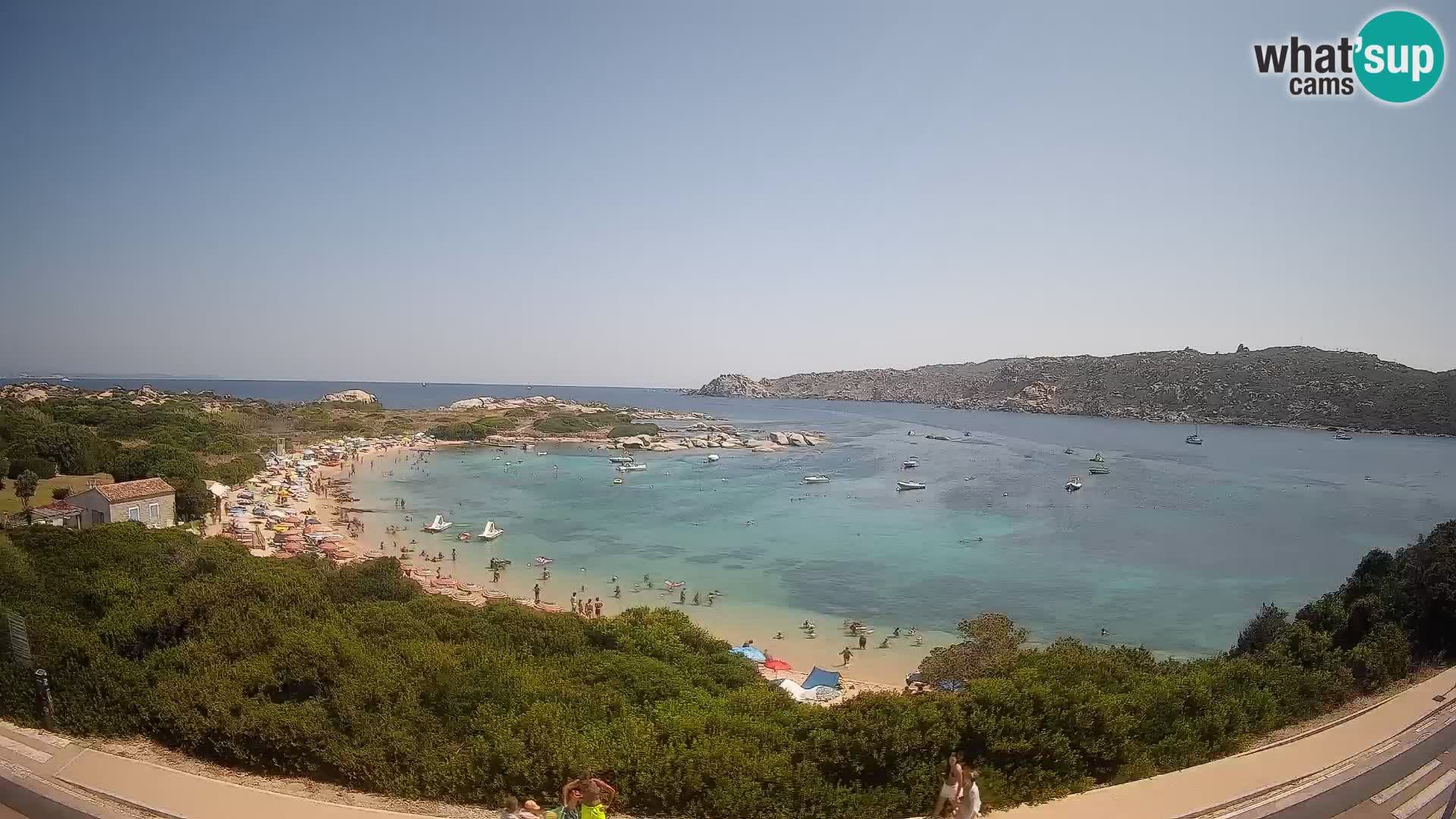 Webcam Rena di Levante – Live View from Capo Testa