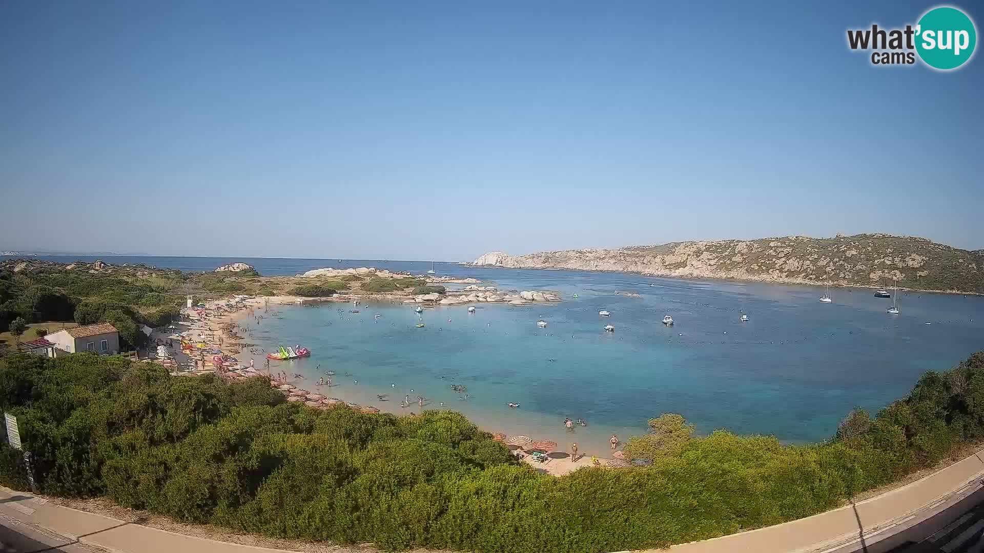 Webcam Rena di Levante – Vista en directo desde Capo Testa