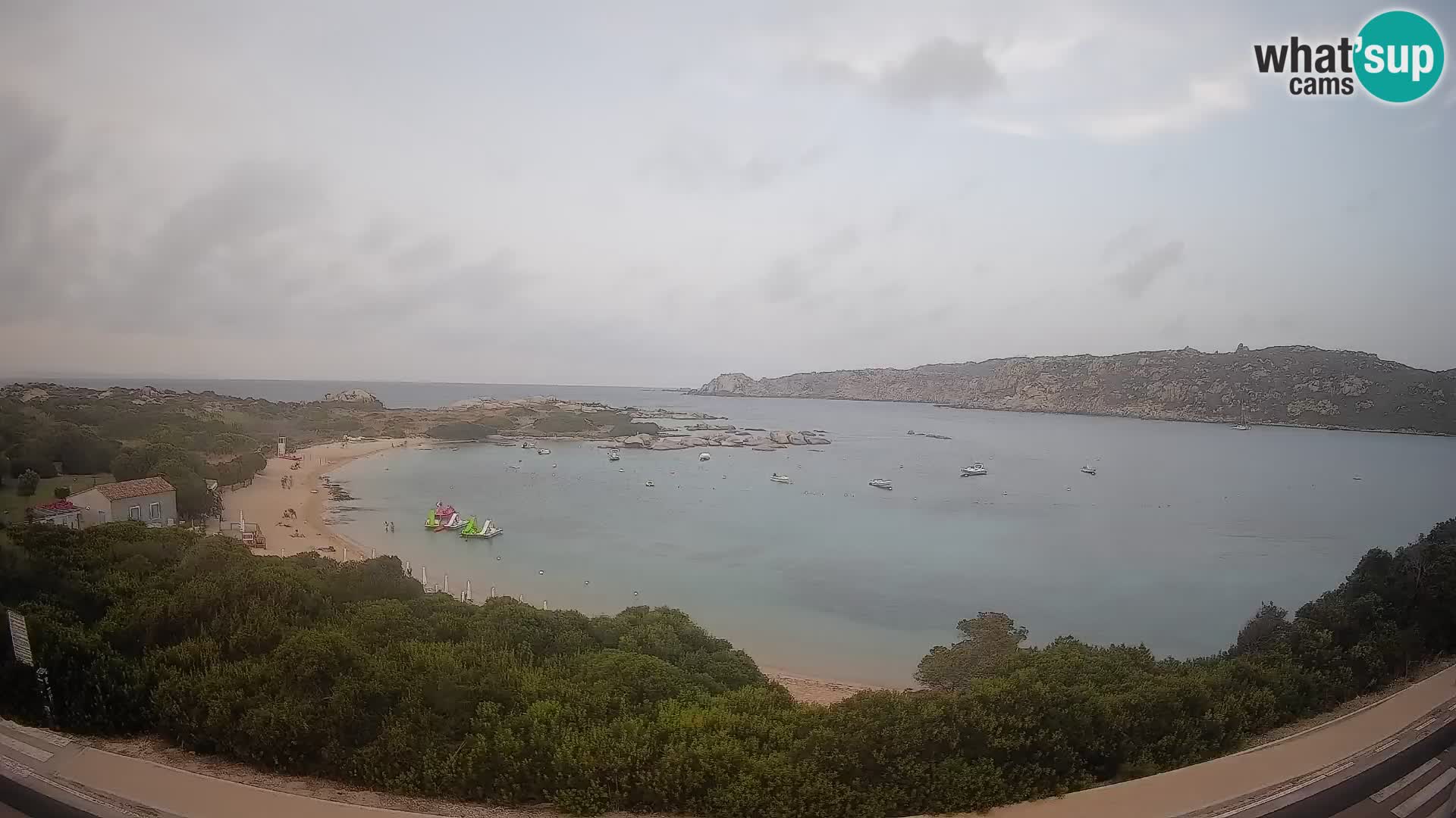 Webcam Rena di Levante – Live View from Capo Testa