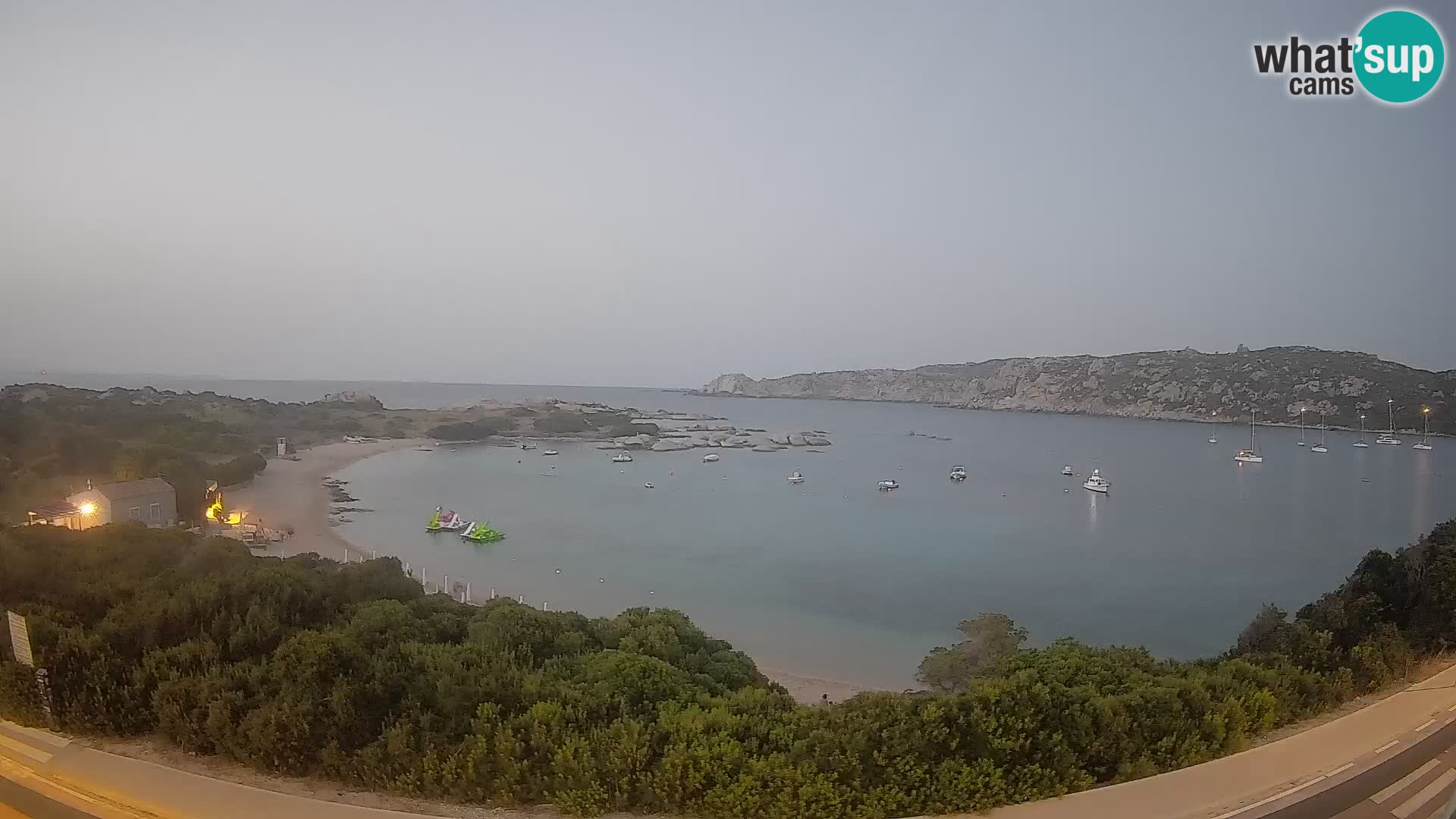 Web kamera Rena di Levante – Pogled uživo s Capo Testa