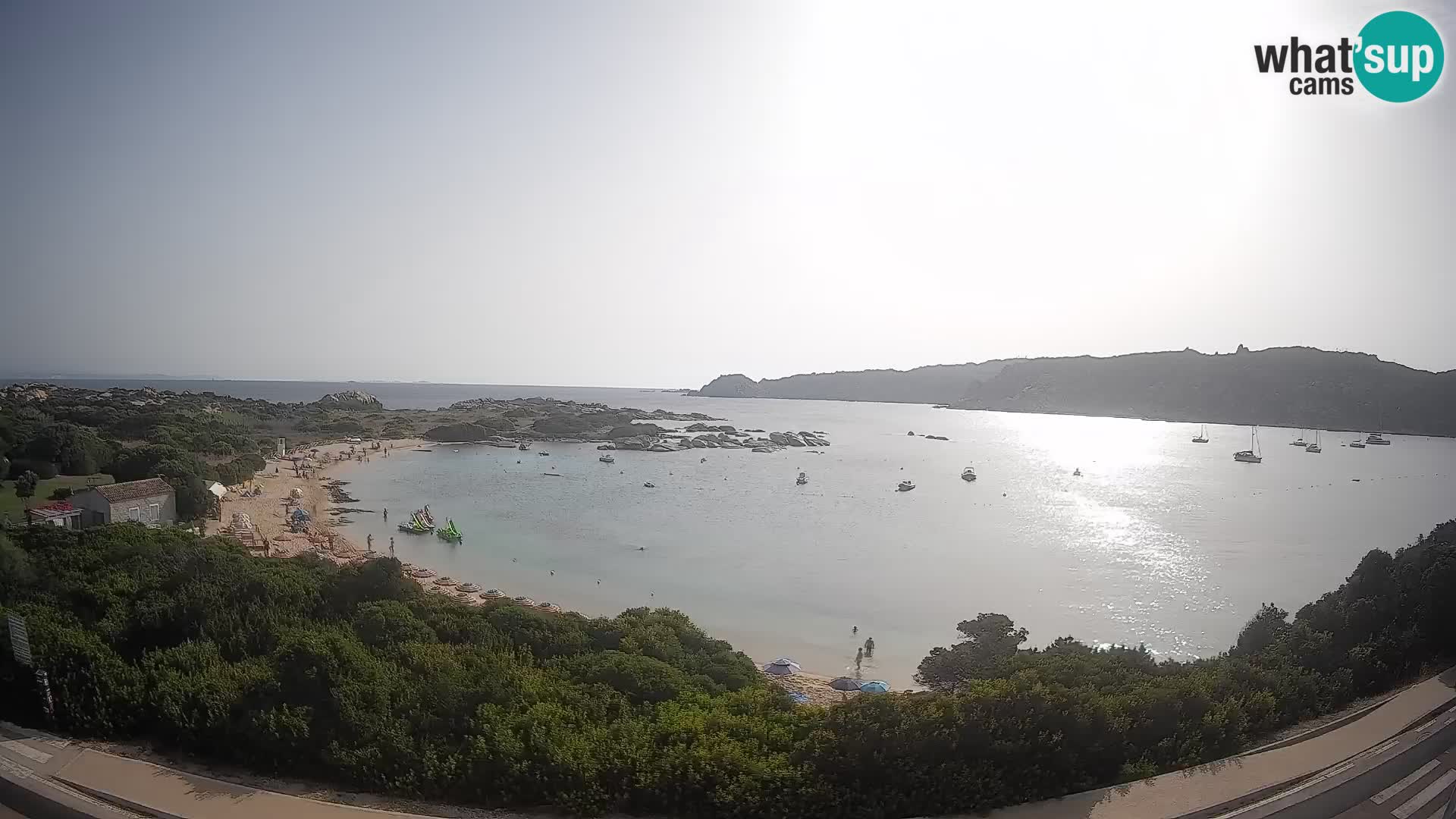 Webcam Rena di Levante – Vue en direct depuis Capo Testa