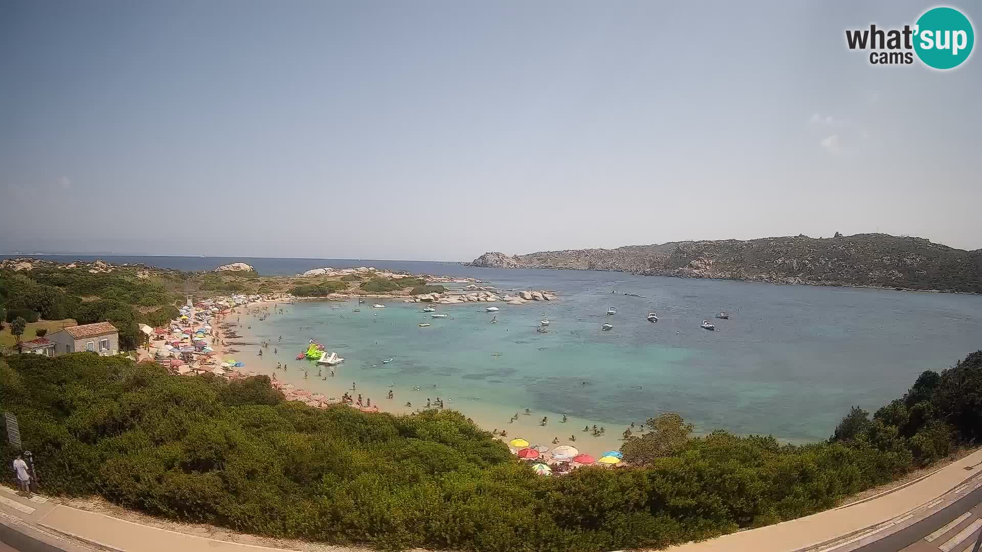 Spletna kamera Rena di Levante – Pogled v živo na Capo Testa