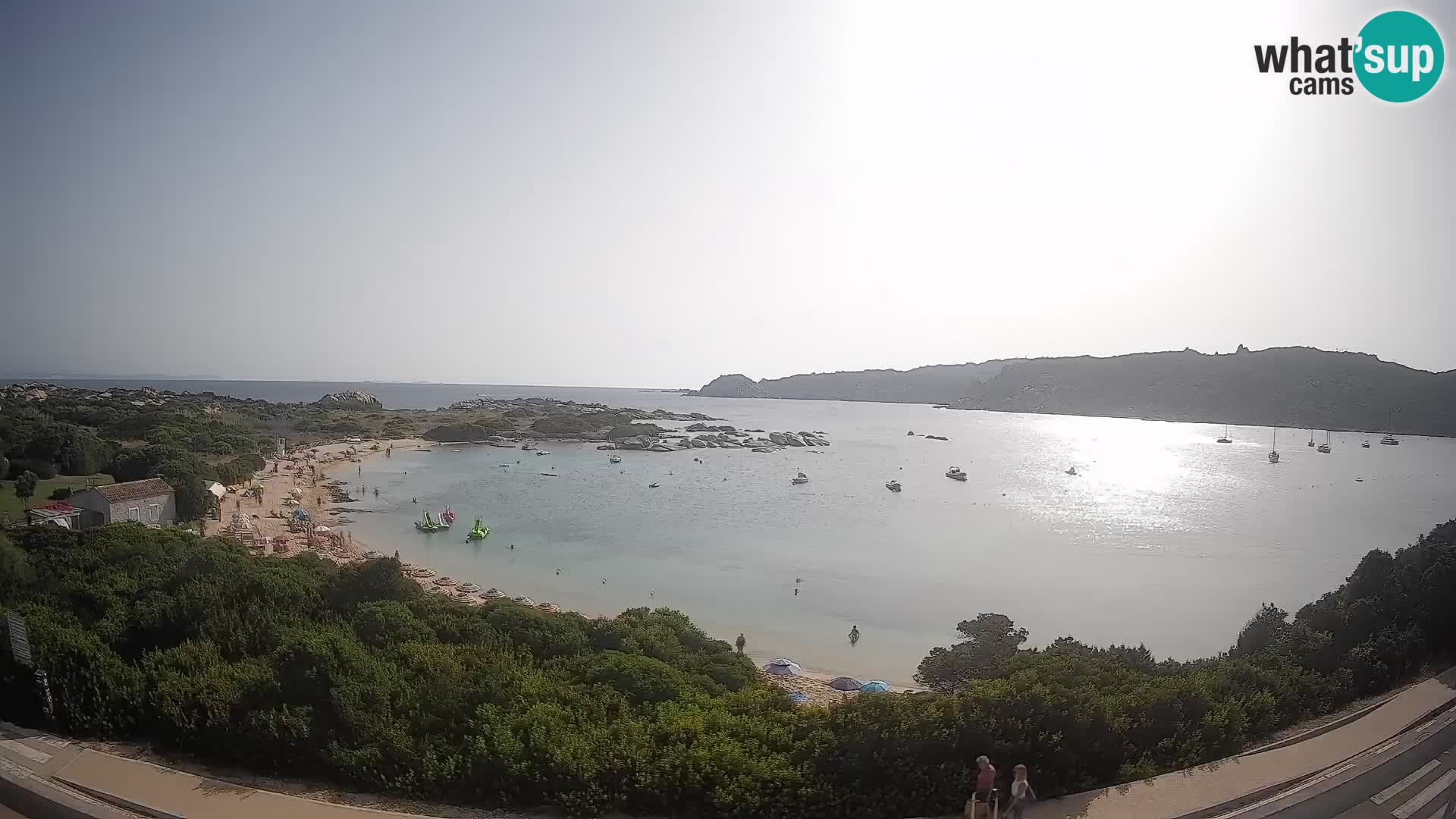 Web kamera Rena di Levante – Pogled uživo s Capo Testa
