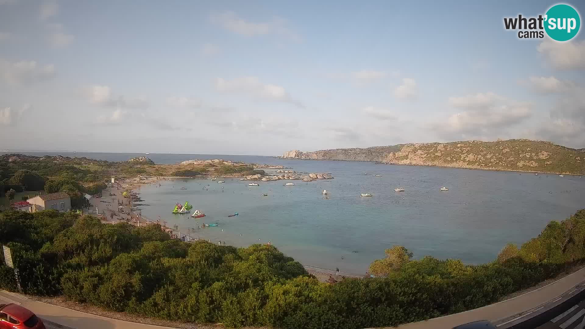 Webcam Rena di Levante – Live View from Capo Testa