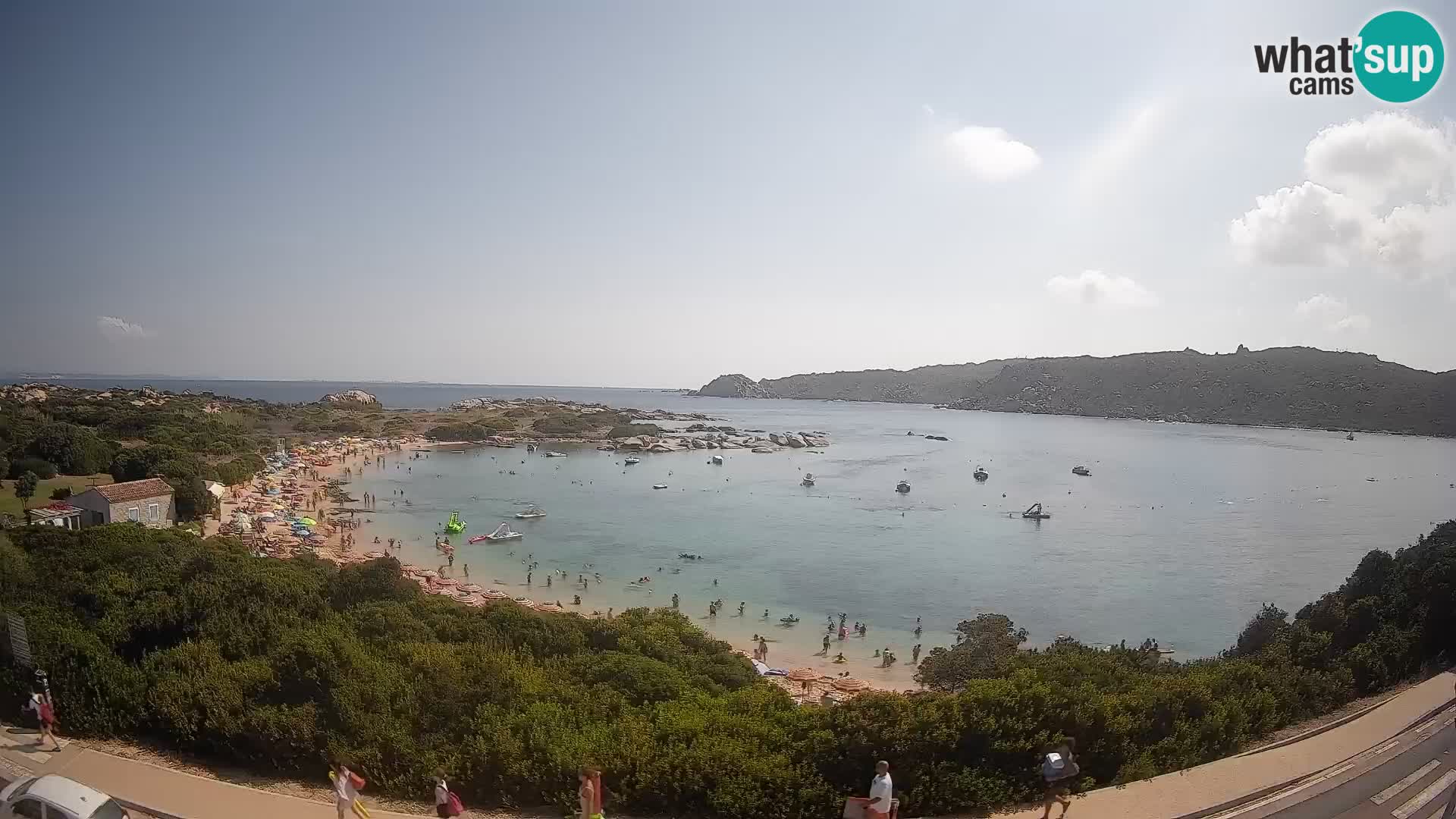 Web kamera Rena di Levante – Pogled uživo s Capo Testa