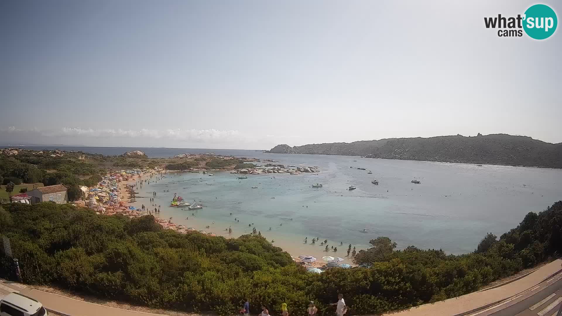 Webcam Rena di Levante – Live View from Capo Testa