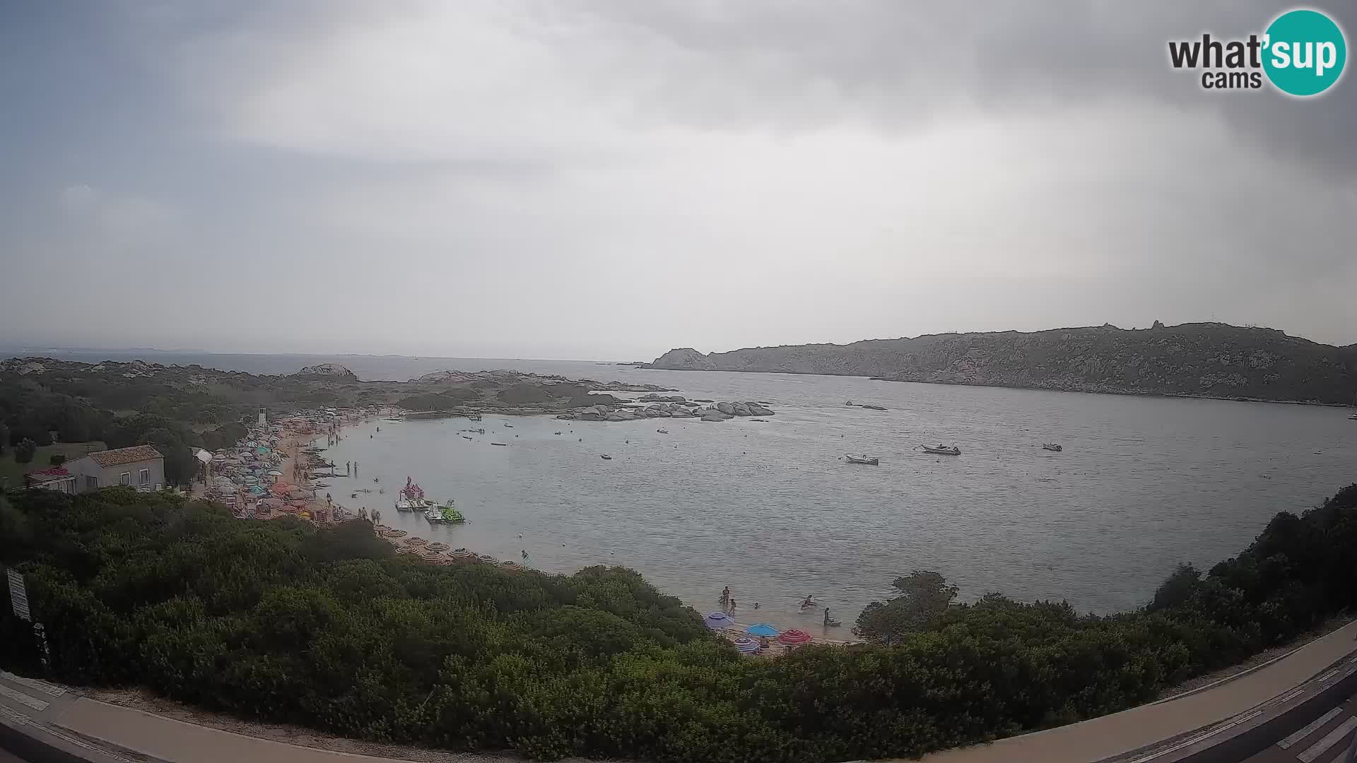 Web kamera Rena di Levante – Pogled uživo s Capo Testa