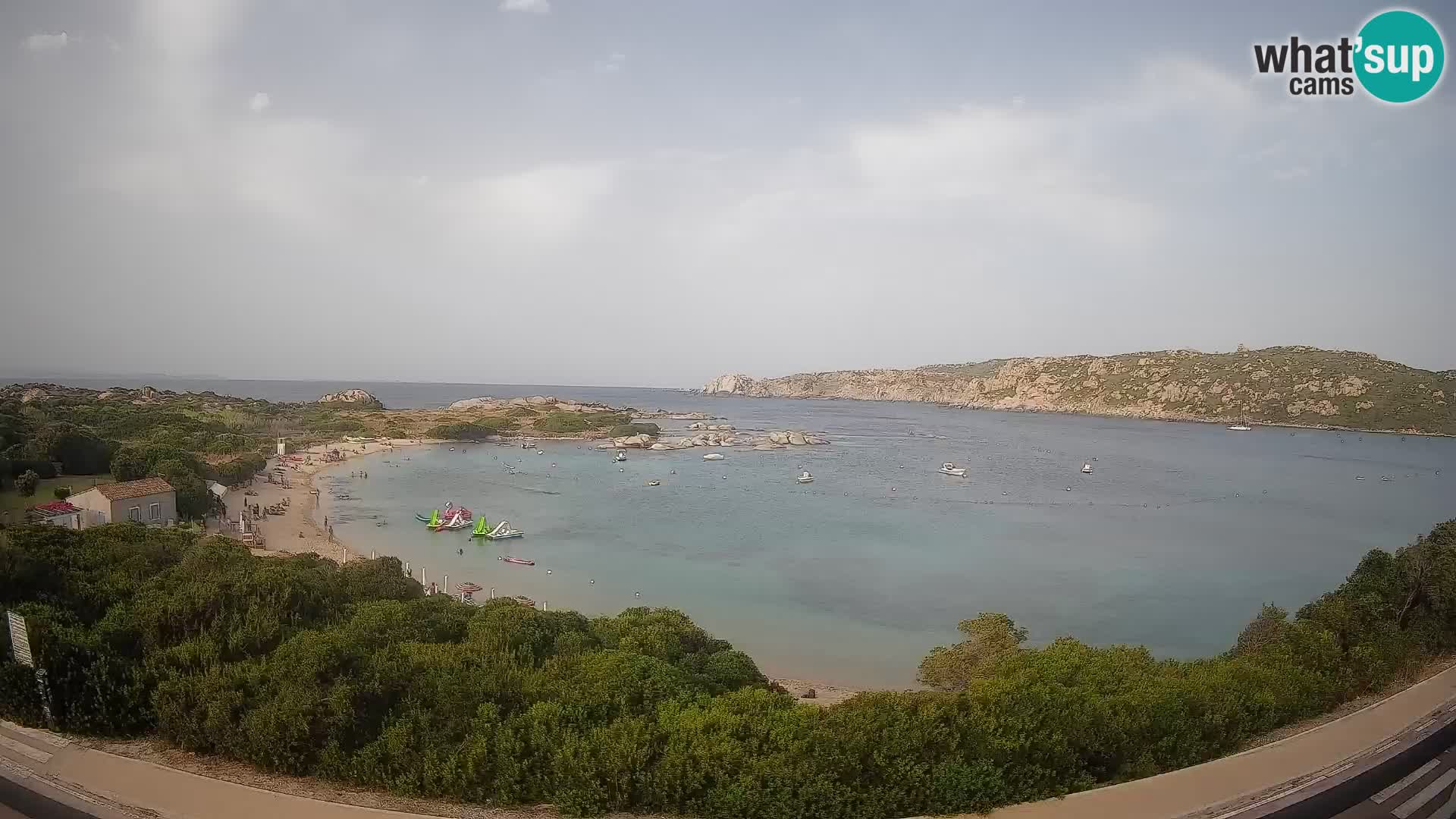 Web kamera Rena di Levante – Pogled uživo s Capo Testa