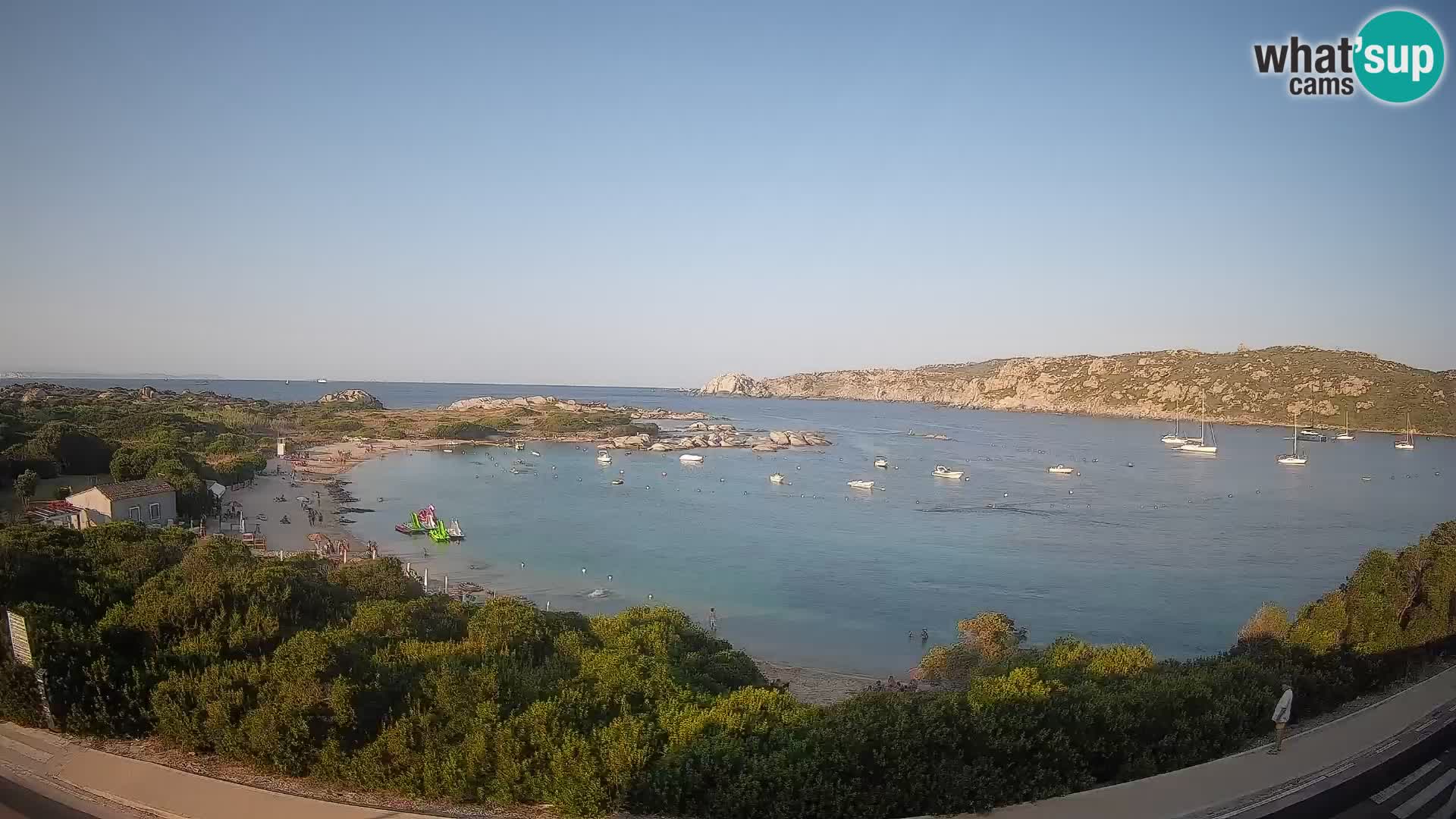 Webcam Rena di Levante – Live View from Capo Testa